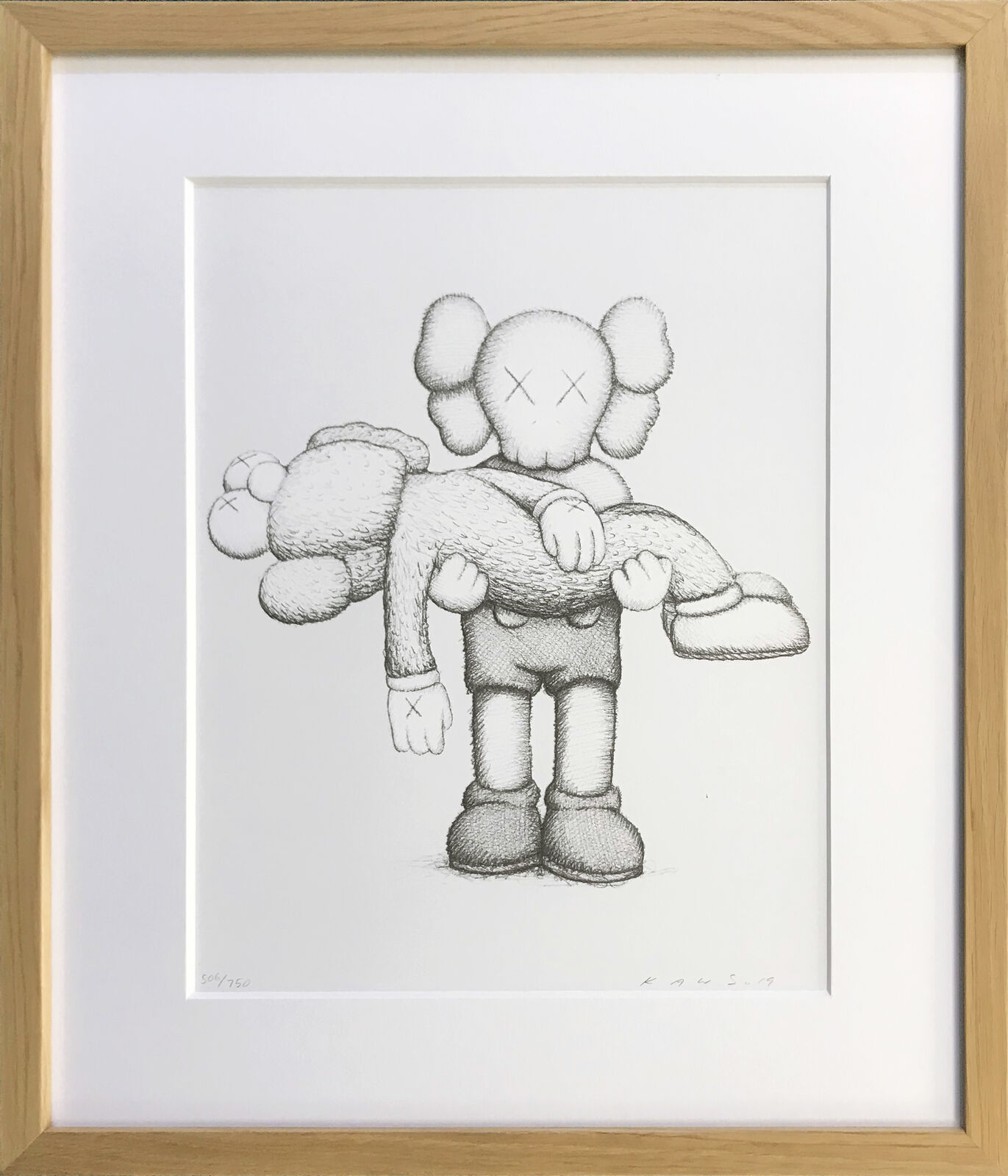 GONE by KAWS, 2019