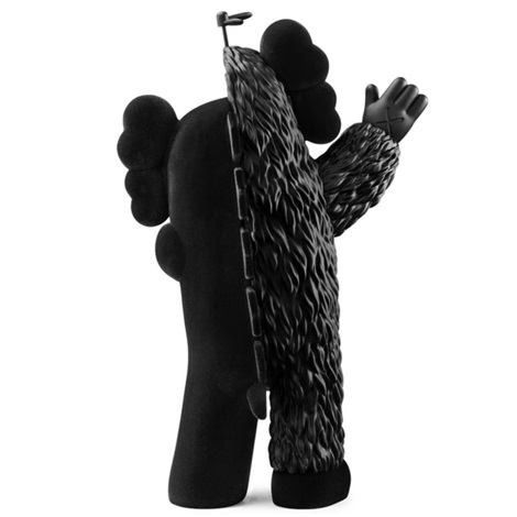 Artwork by KAWS, KACHAMUKKU (Black), Made of Vinyl 