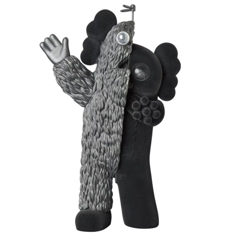 Artwork by KAWS, KACHAMUKKU (Black), Made of Vinyl 