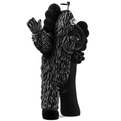 Artwork by KAWS, KACHAMUKKU (Black), Made of Vinyl 