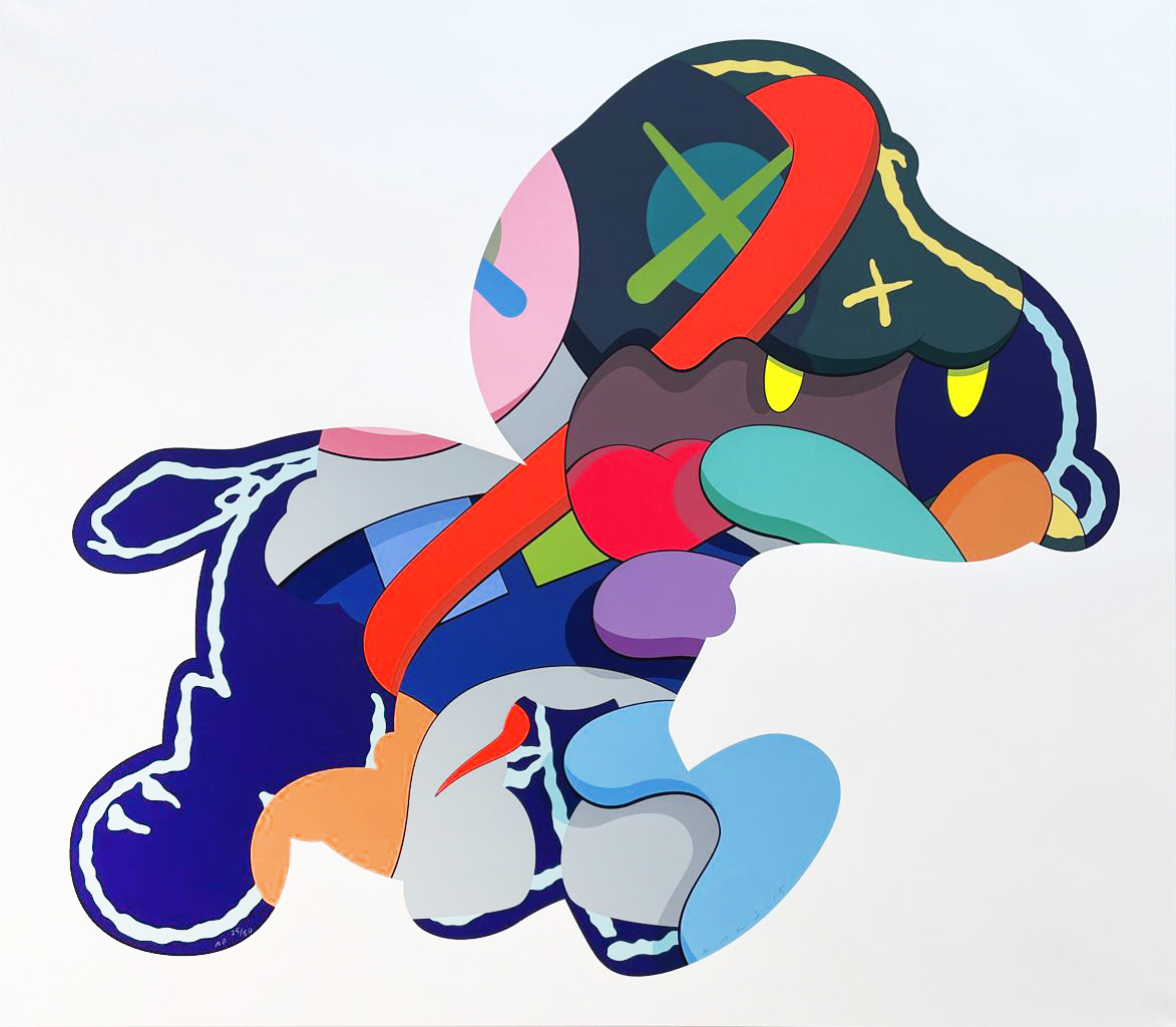 Artwork by KAWS, Stay Steady, Made of Screenprint 