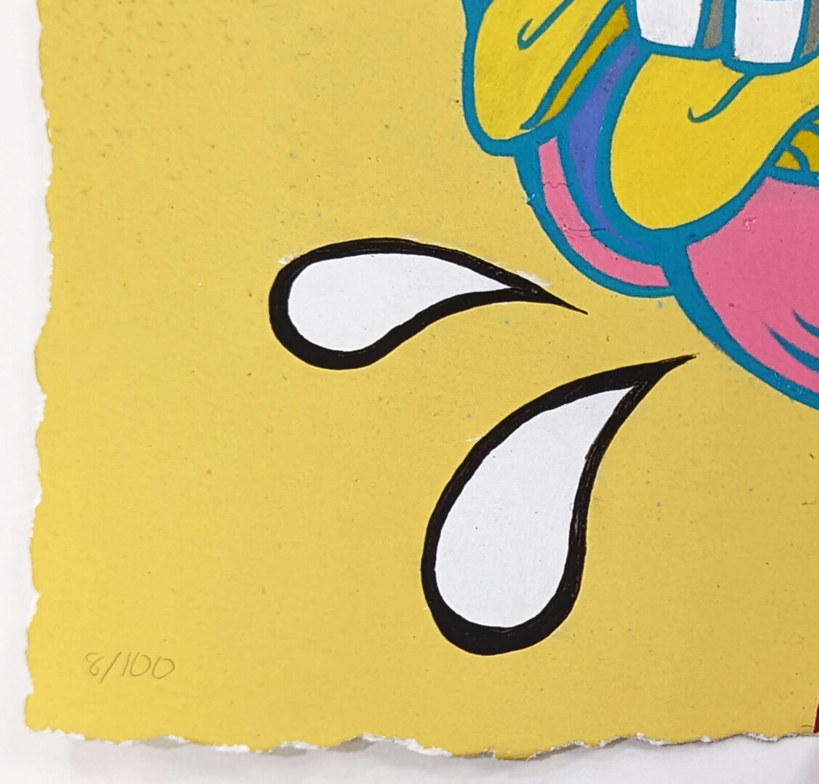 Artwork by Kayla Mahaffey, DISJOINTED, Made of Screen Print 