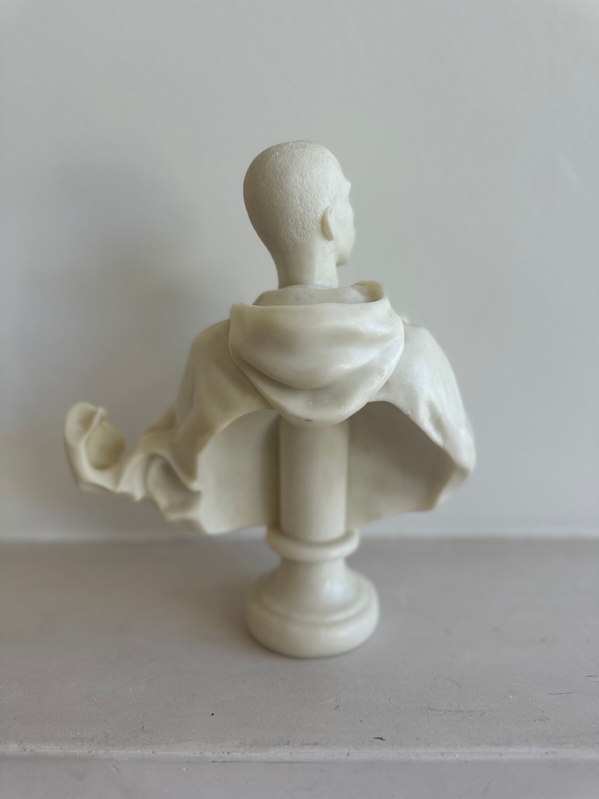 Artwork by Kehinde Wiley, Louis XVI, The Sun King, Made of Cast marble dust, resin 