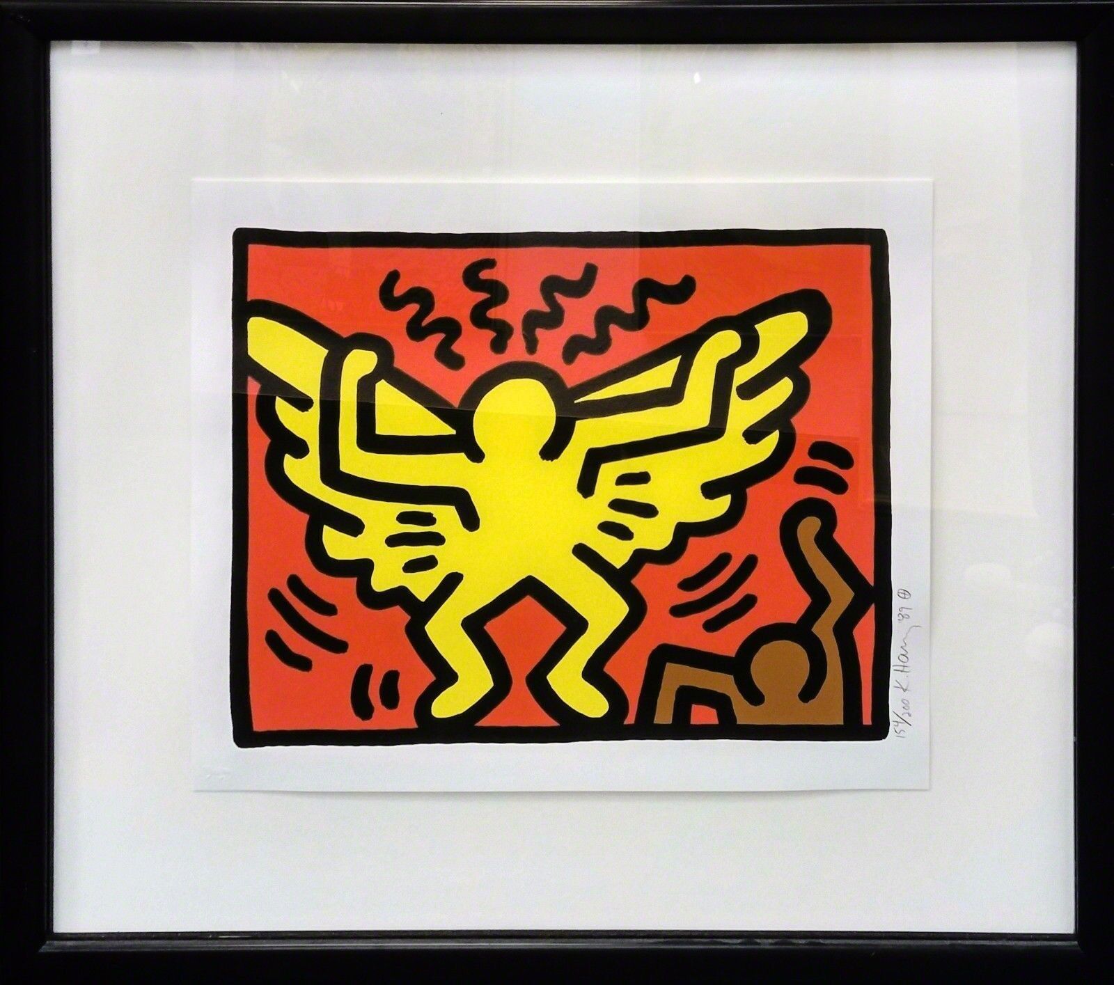 Artwork by Keith Haring, POP SHOP IV (1), Made of Screenprint 