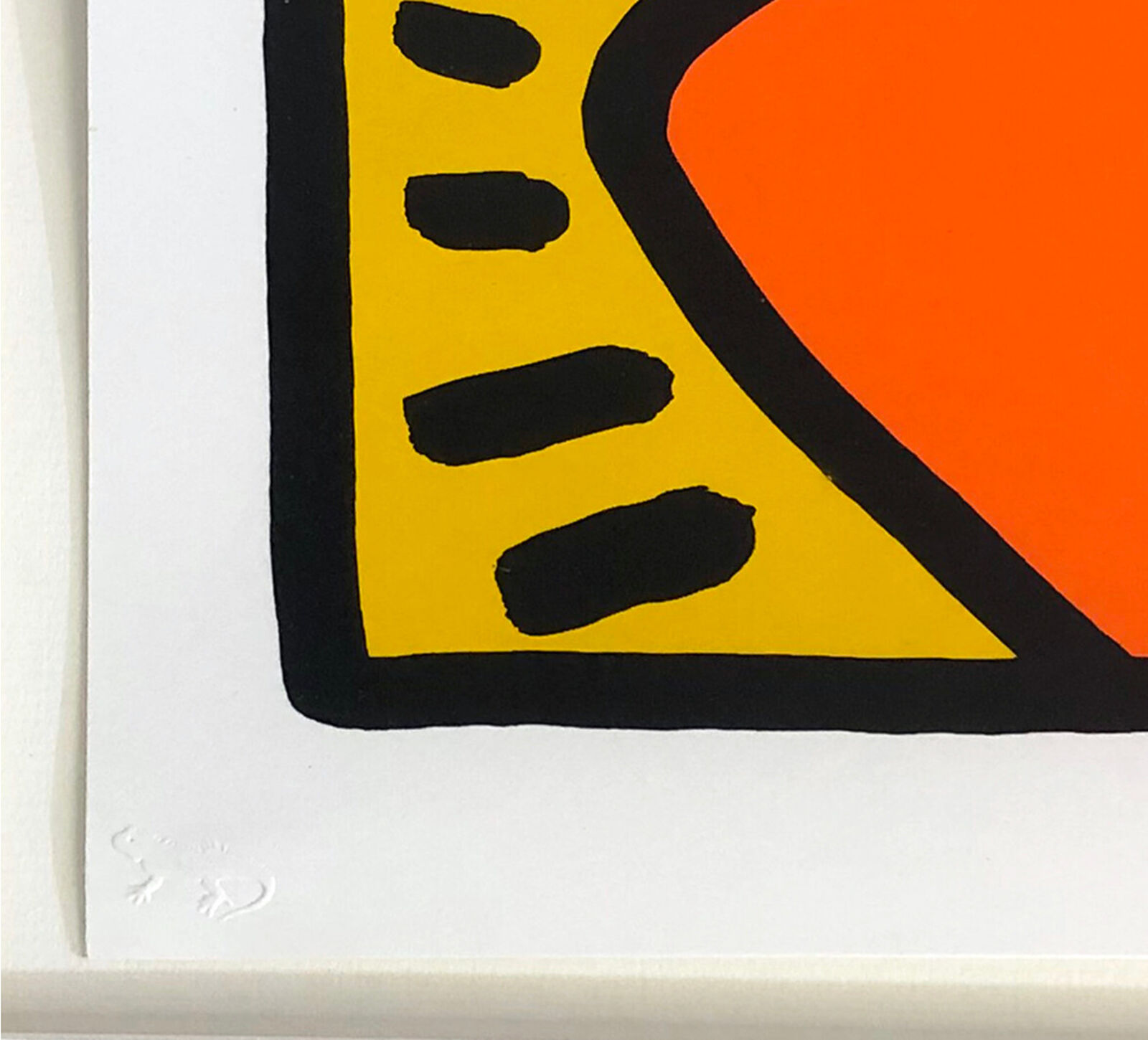 Artwork by Keith Haring, Pop Shop VI (complete set of 4 screen prints), Made of Screen Print 