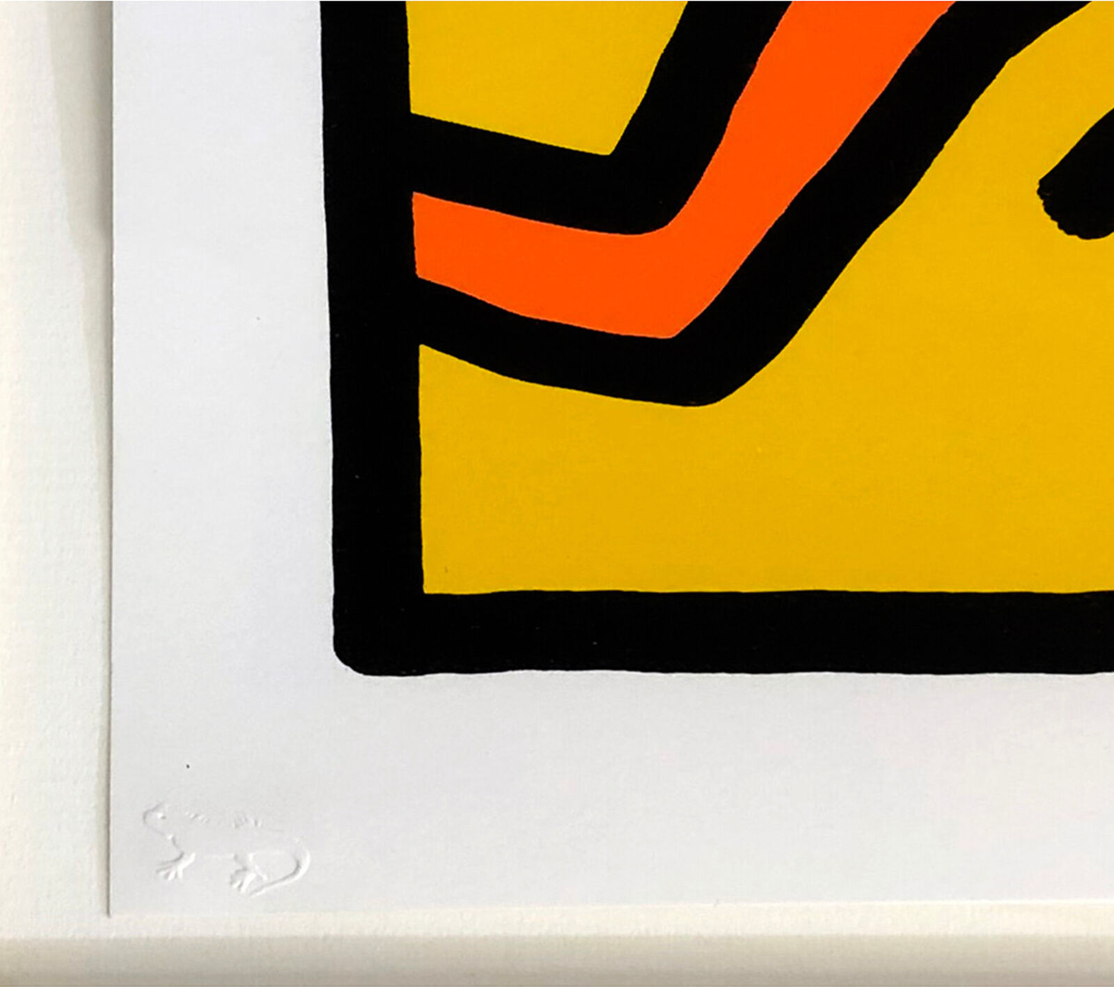Artwork by Keith Haring, Pop Shop VI (complete set of 4 screen prints), Made of Screen Print 