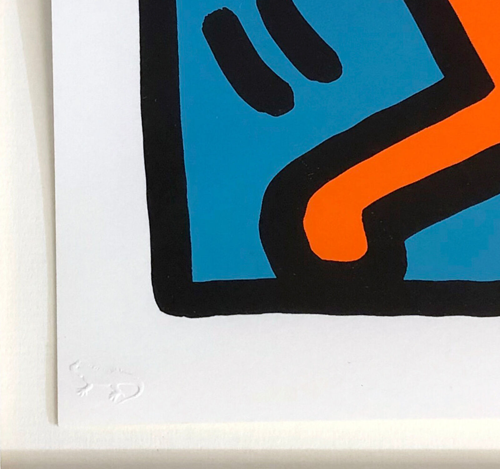 Artwork by Keith Haring, Pop Shop VI (complete set of 4 screen prints), Made of Screen Print 