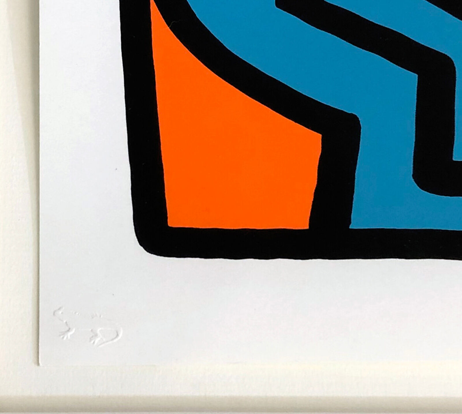 Artwork by Keith Haring, Pop Shop VI (complete set of 4 screen prints), Made of Screen Print 