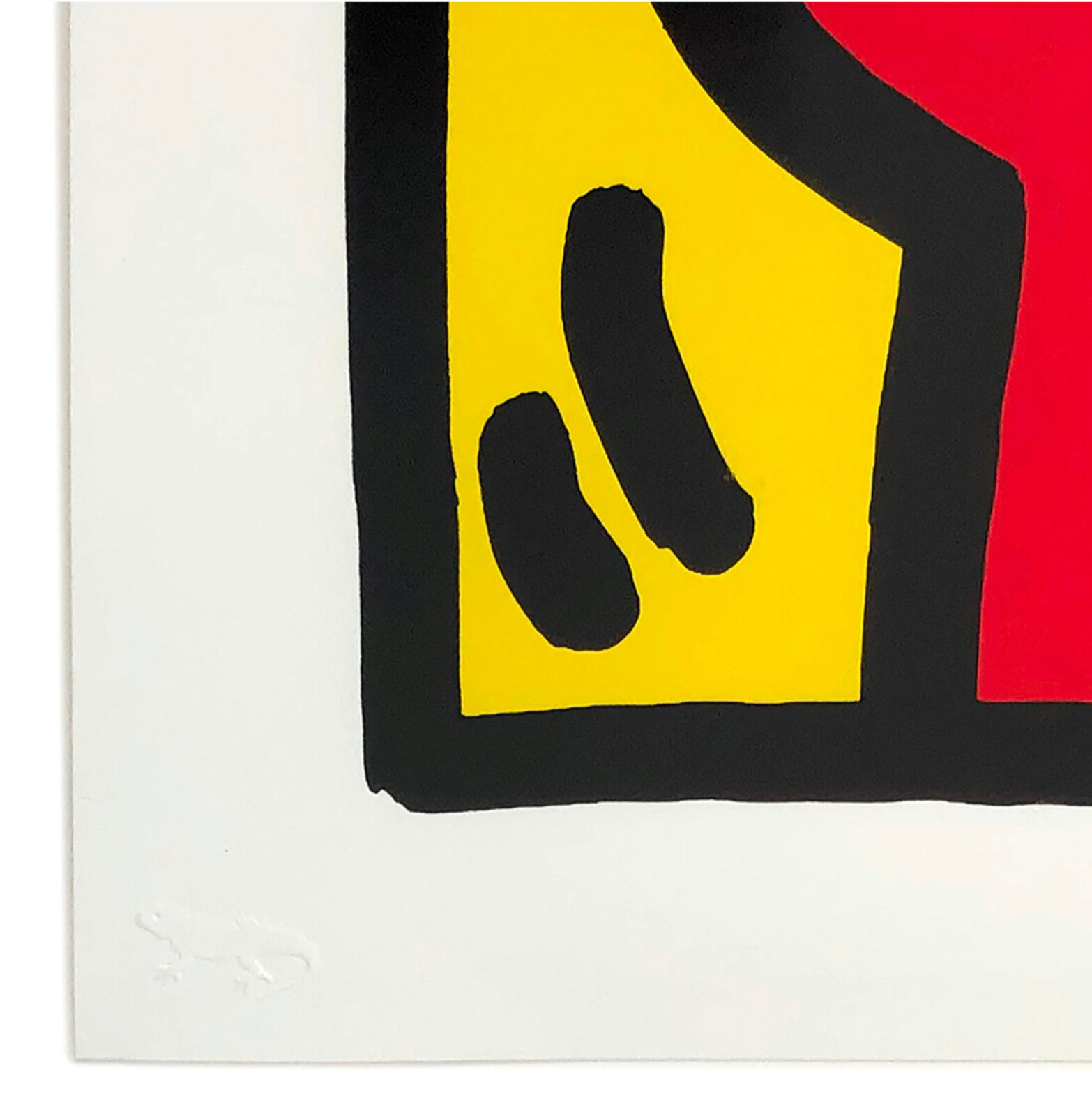 Artwork by Keith Haring, Untitled from Pop Shop IV, Made of Screen Print 