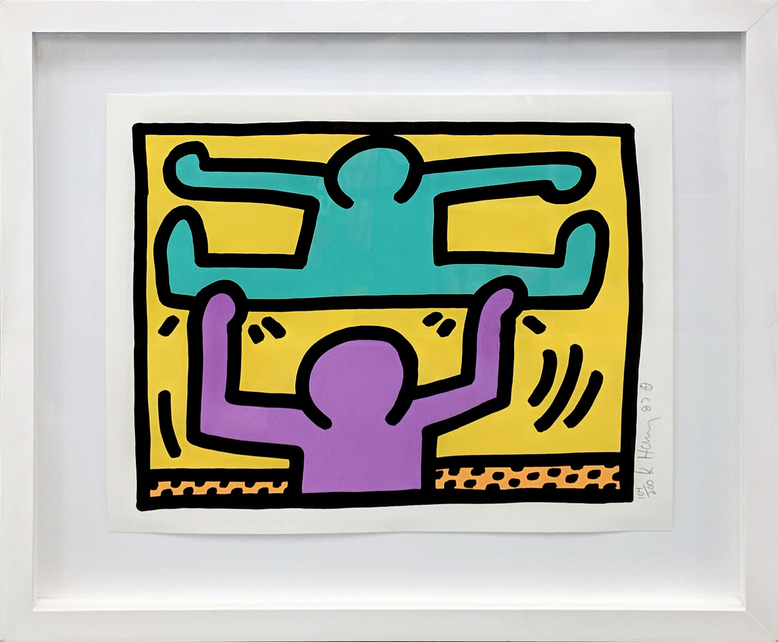 POP SHOP I (2) by Keith Haring, 1987