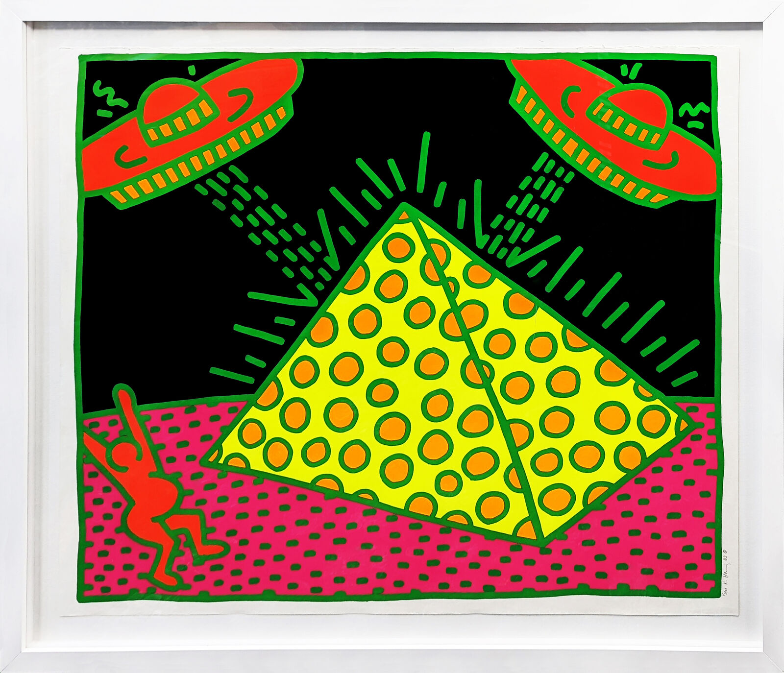 UNTITLED (FROM FERTILITY SUITE) by Keith Haring, 1983