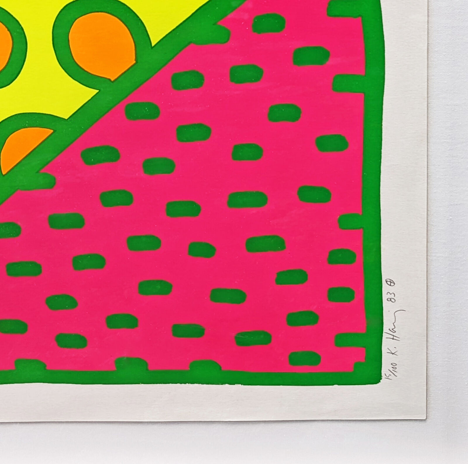 Artwork by Keith Haring, UNTITLED (FROM FERTILITY SUITE), Made of Screen Print 