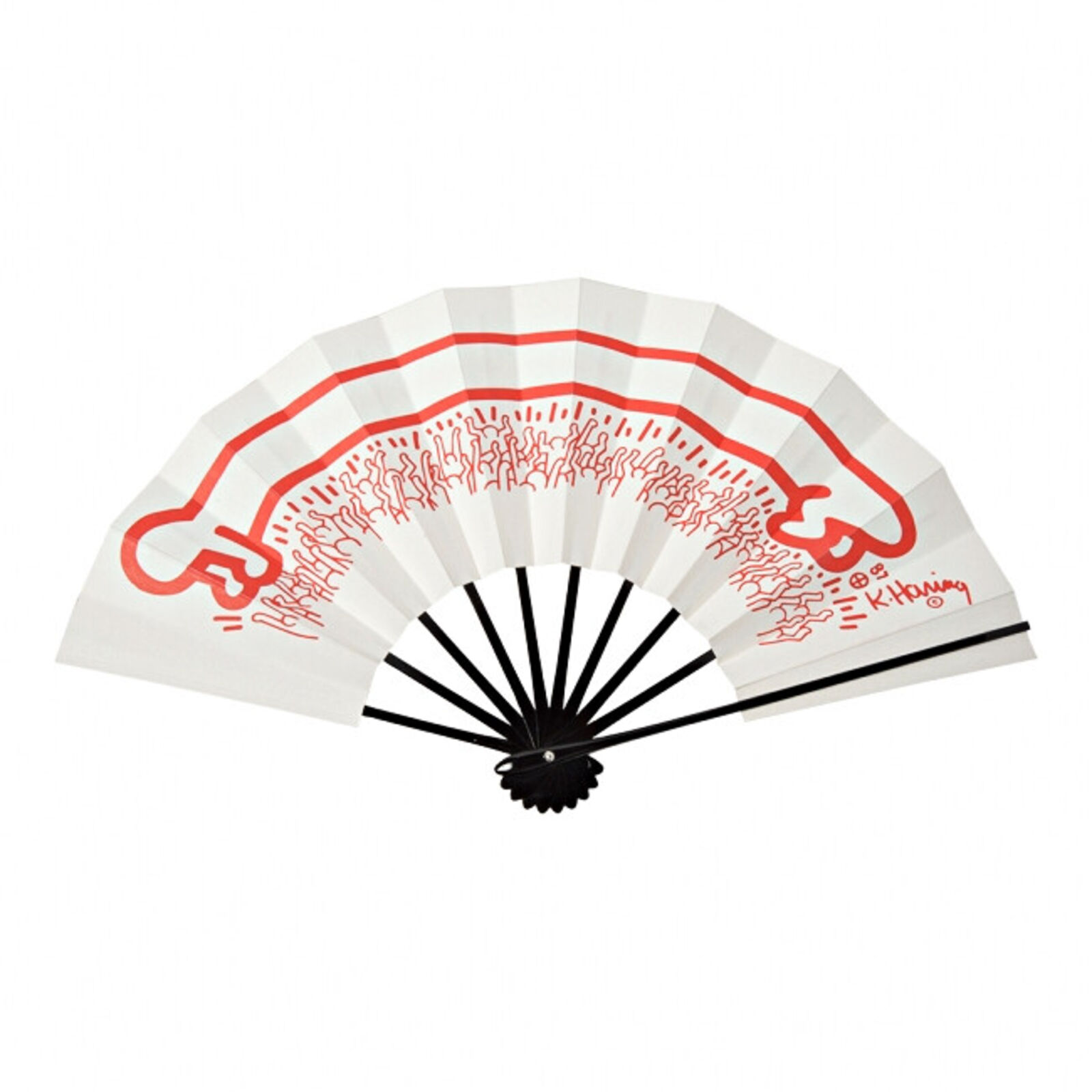Baby Fan (Red) by Keith Haring, 2017
