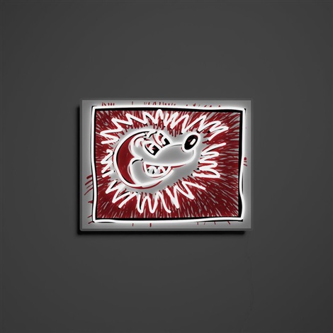 Explosive Mickey Mouse by Keith Haring, 2022