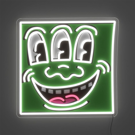 Triple Eyes by Keith Haring, 2022