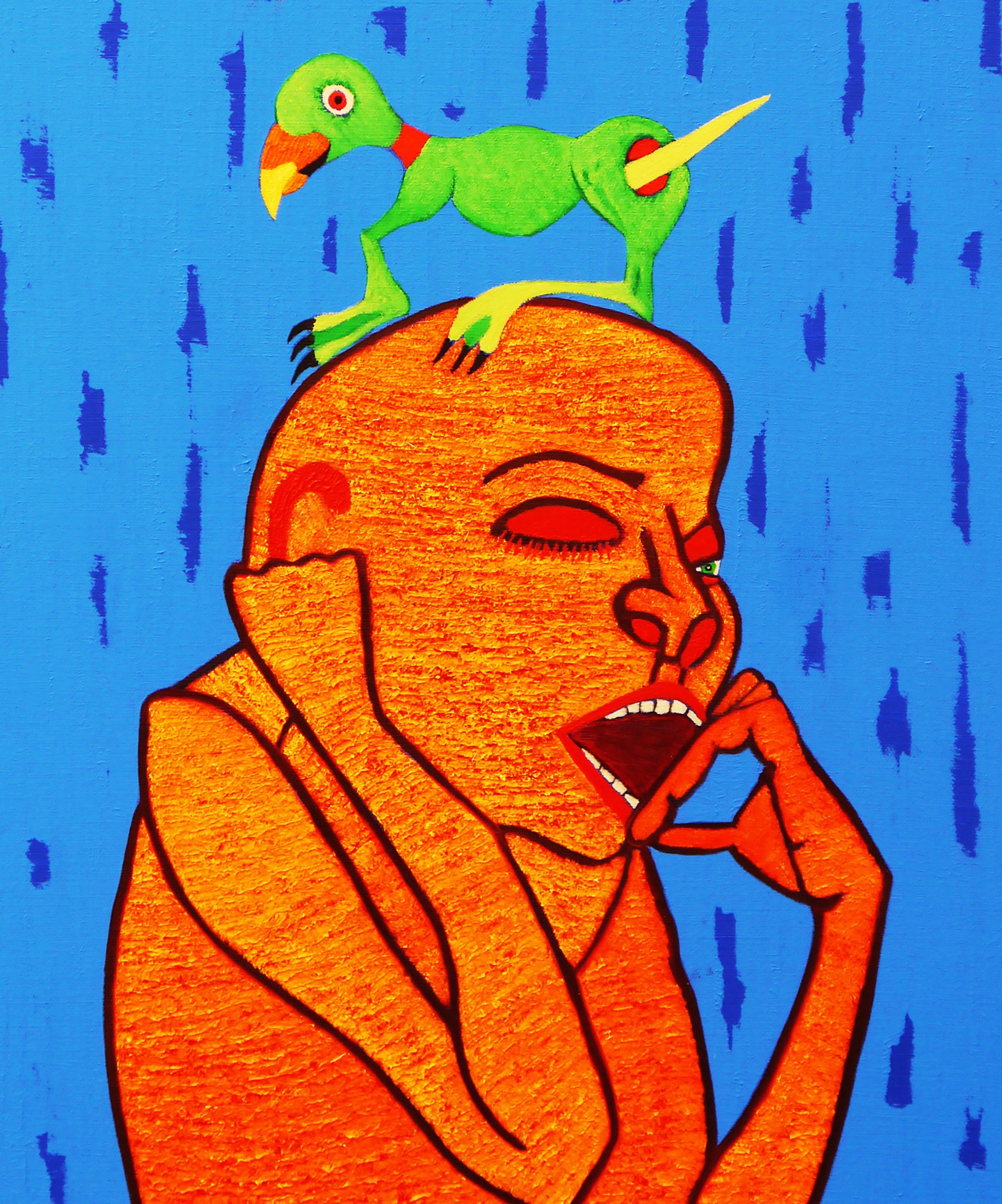 Le Torturé by Kej, 2018