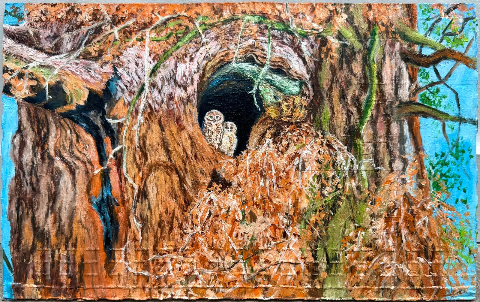 How to Paint Trees (study #4) by Ken Craft, 2025