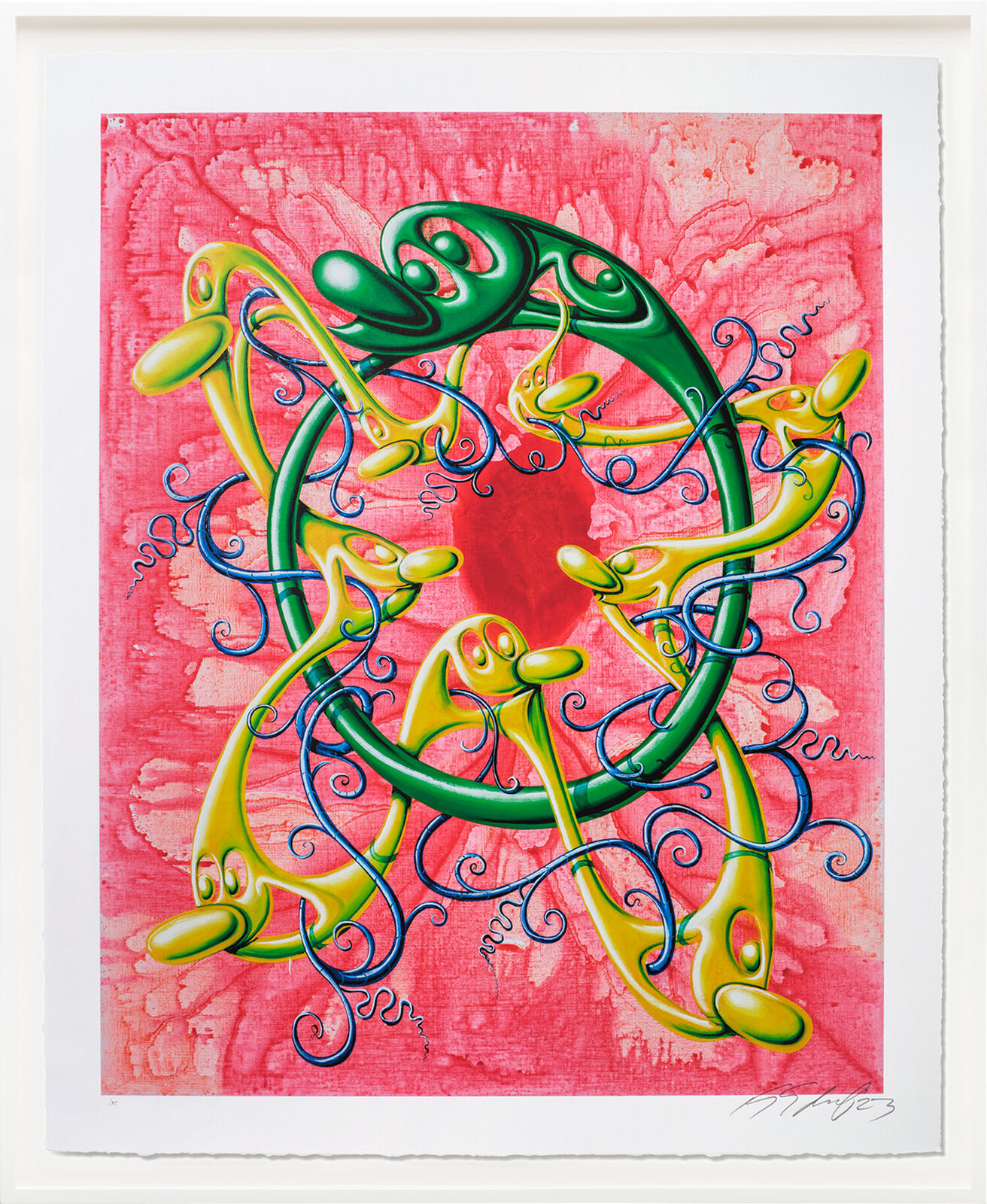 Vring! by Kenny Scharf, 2021