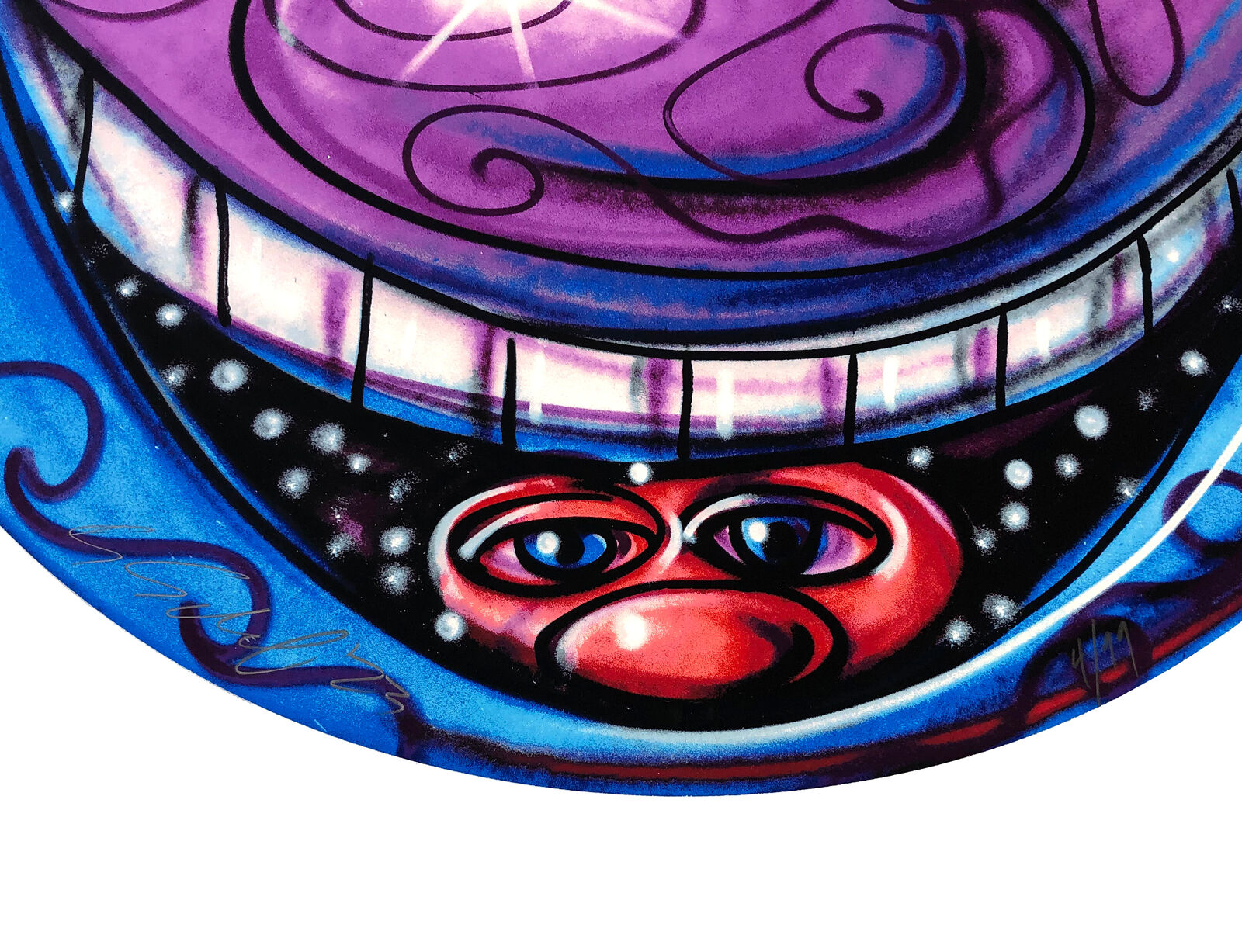 Plurble (framed hand signed screen print)