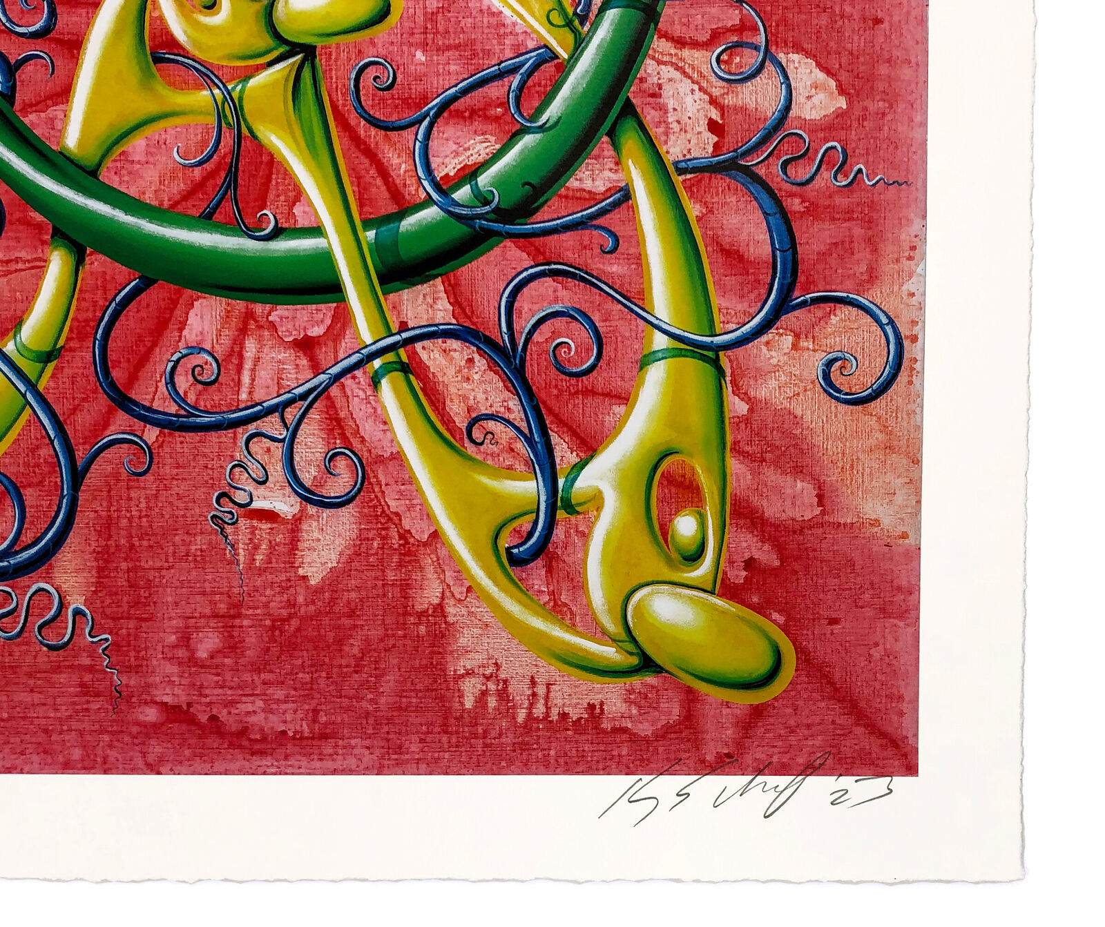 Vring! (framed hand signed screen print)