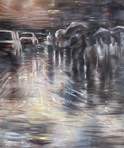 Streets of Bangkok I by Khamsin Ouaichai, 2012