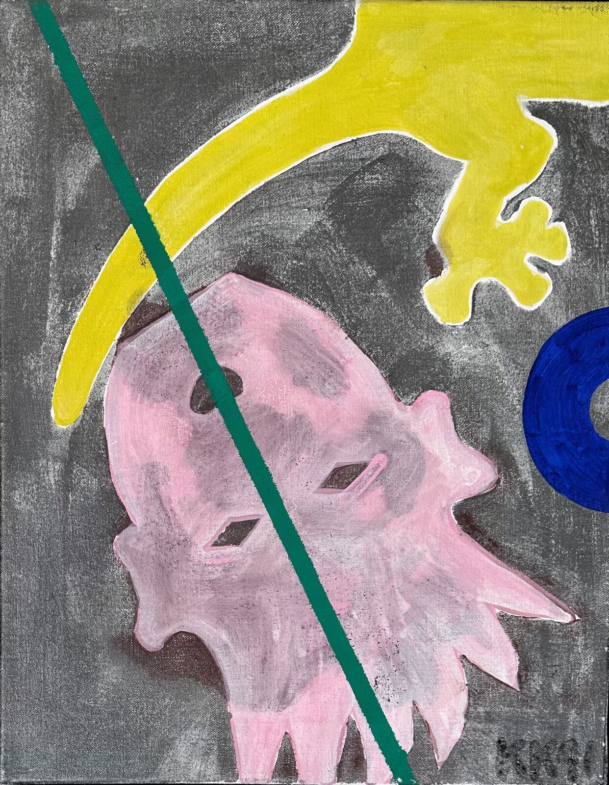 Upside Down by Kiki Kogelnik, 1991