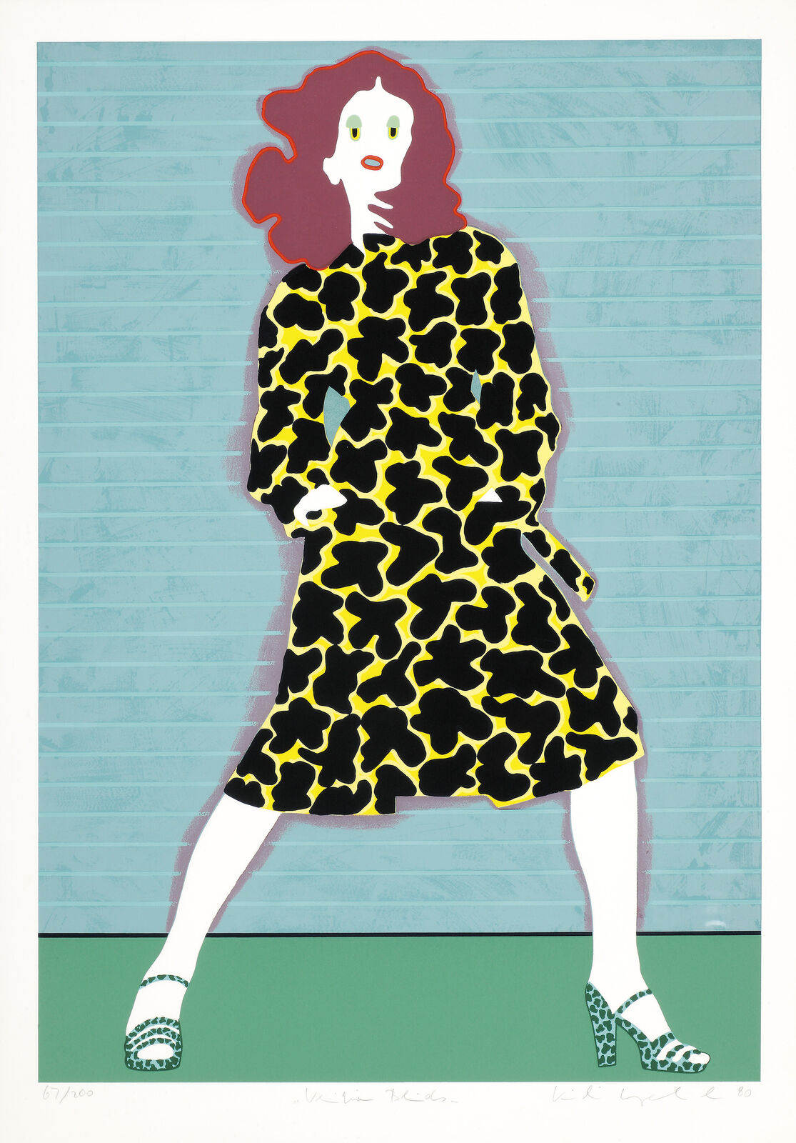 „Venetian Blinds“ by Kiki Kogelnik, 1980