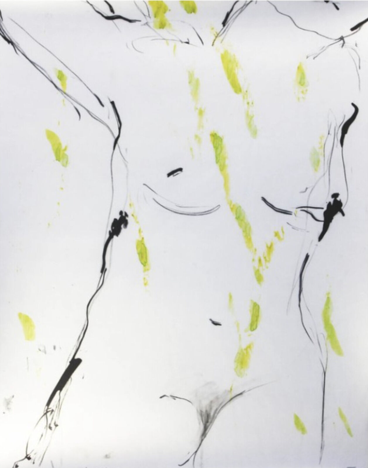 Artwork by Kim Gordon, Air bnb silverlake, Made of Archival pigment print on Slickrock metallic silver paper 