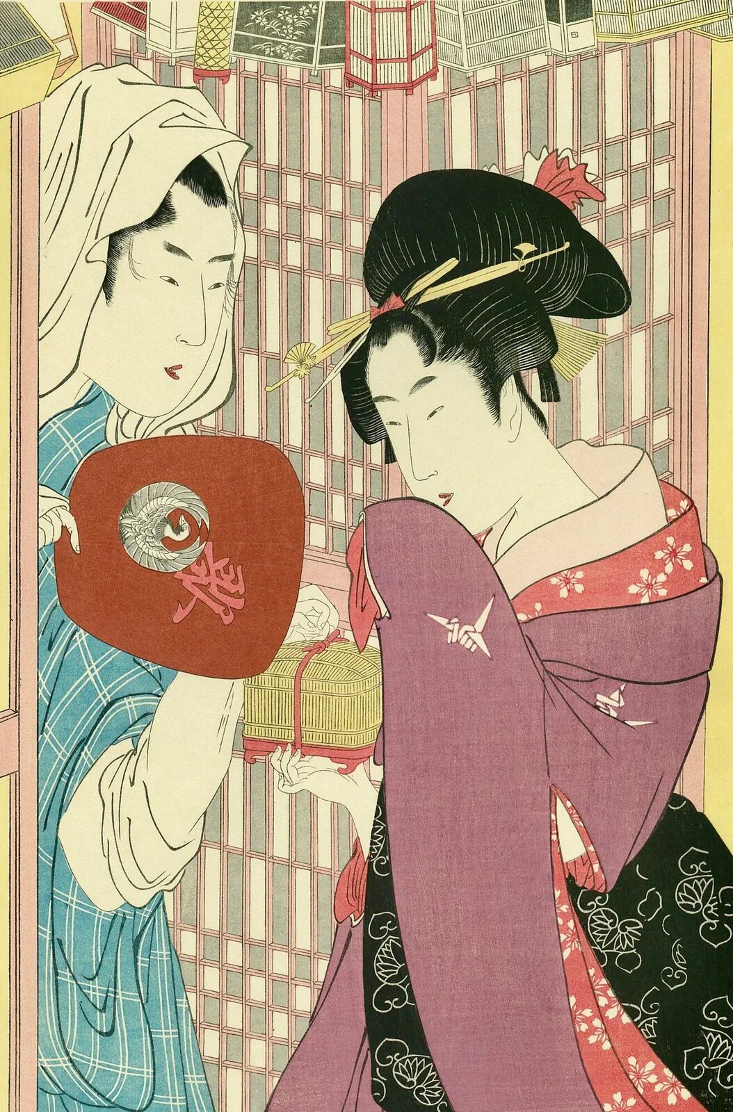 Insect Seller by Kitagawa Utamaro, 1792