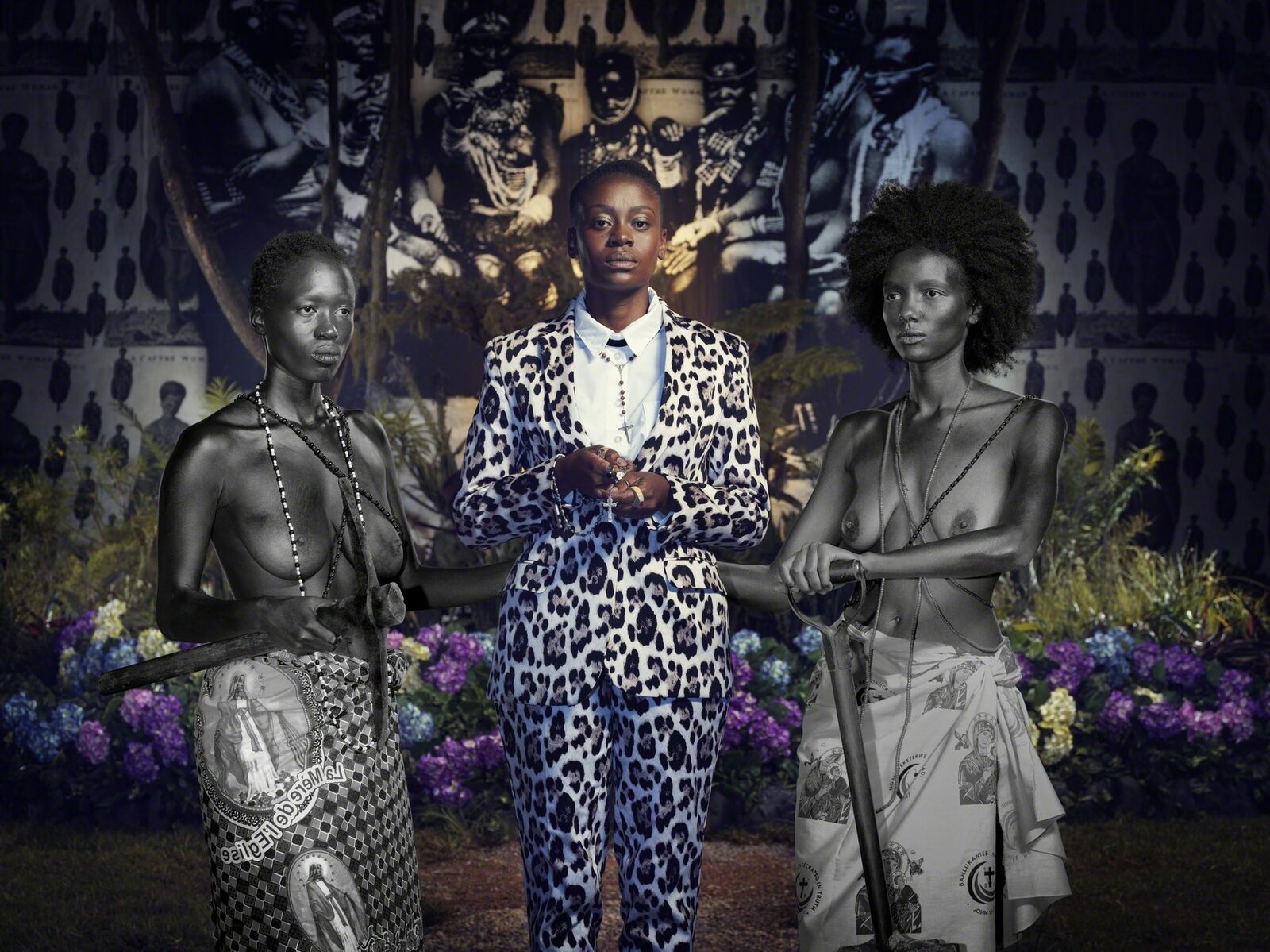 We Live in Silence VI by Kudzanai Chiurai, 2017