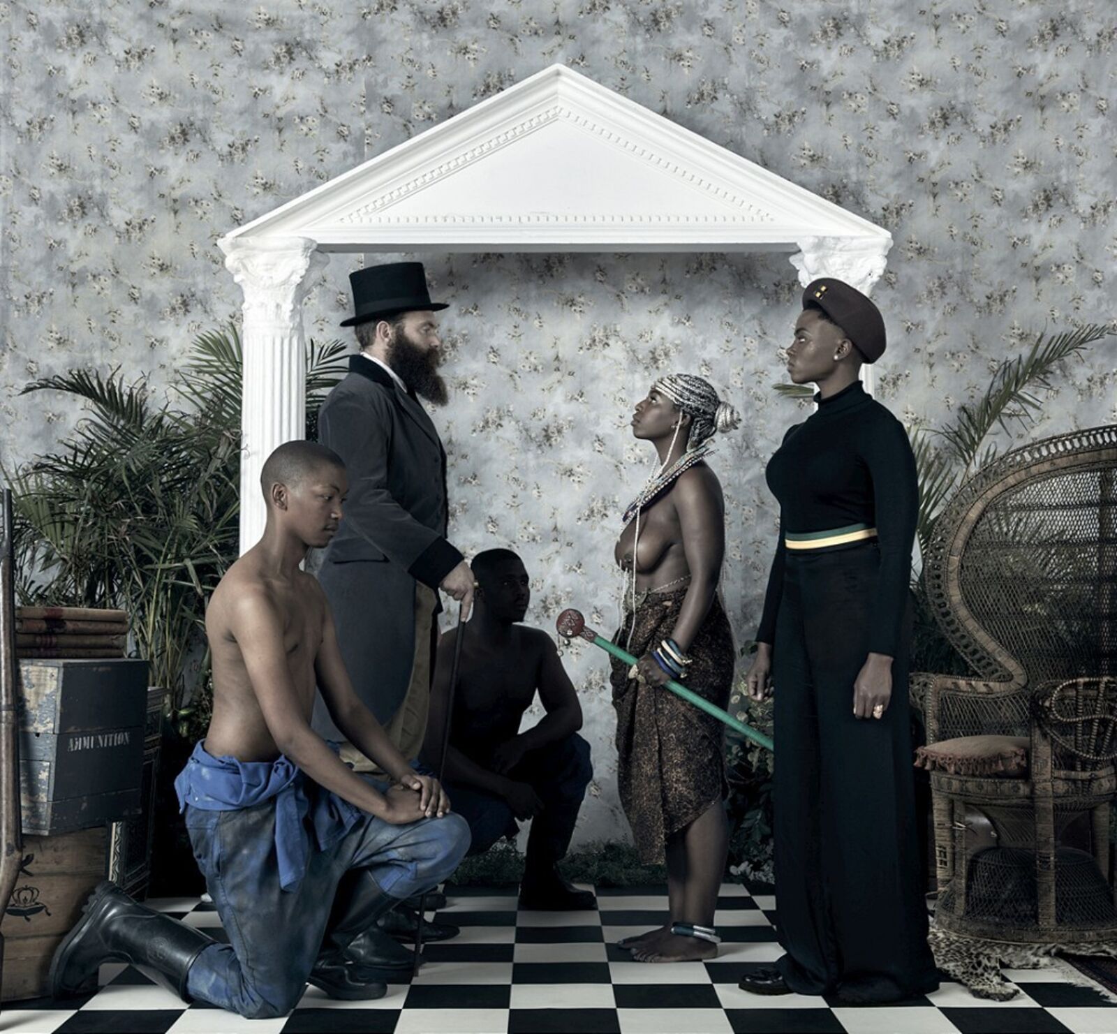 Genesis [Je n'isi isi] III by Kudzanai Chiurai, 2016