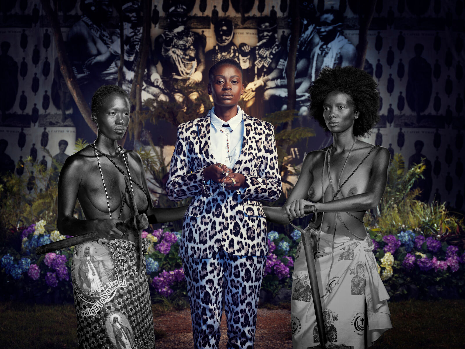 We Live in Silence VI by Kudzanai Chiurai, 2017