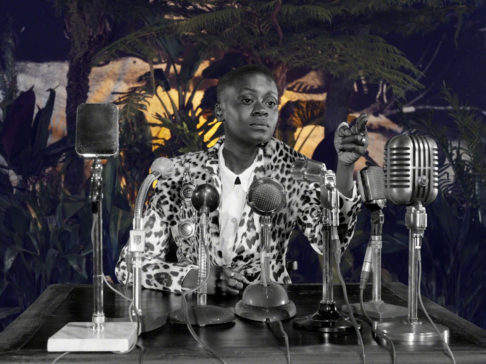 We Live in Silence XI by Kudzanai Chiurai, 2017