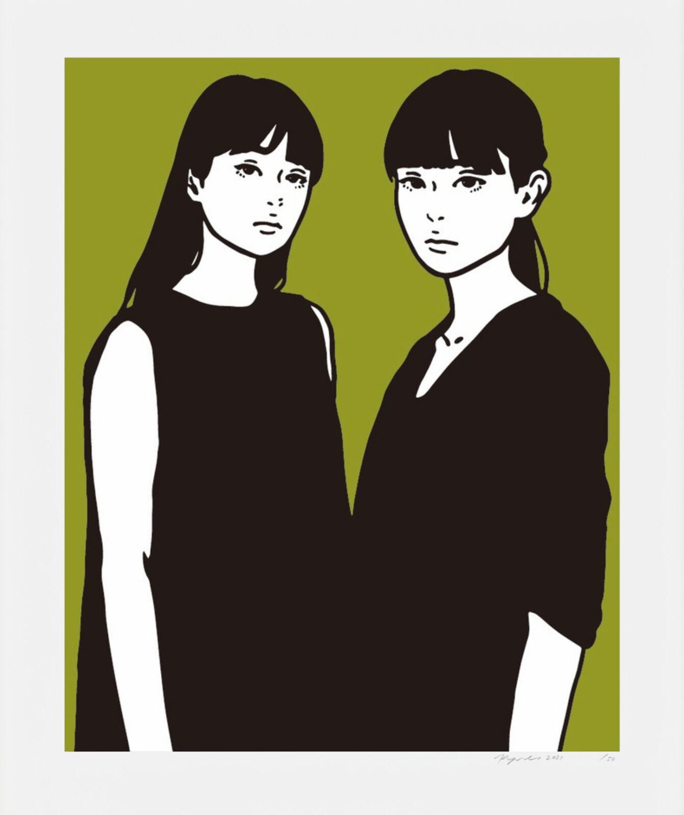 版画 Untitled 2024 KYNE KYNE × NONCHELEEE (キネ × ノンチェリー)「Untitled,2024 (Pink)」ART