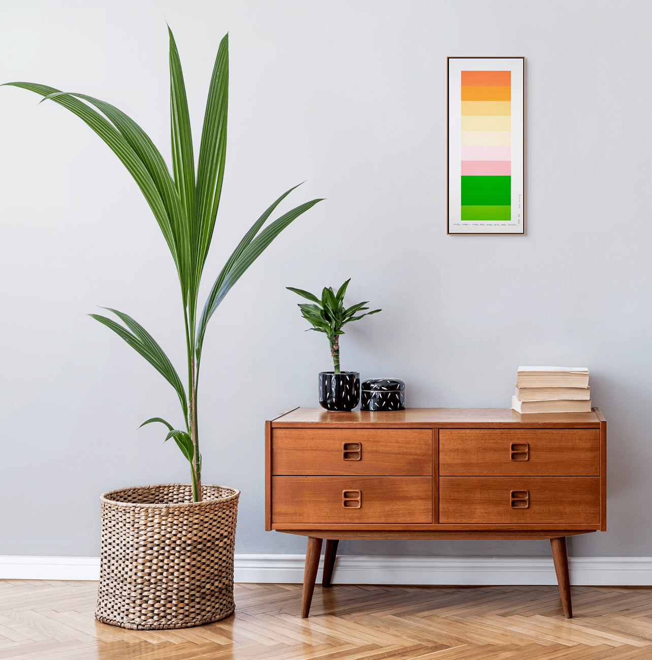 Artwork by Lee Kyong, Emotional Color Chart 178, Made of Acrylic on Fabriano-Terra paper 