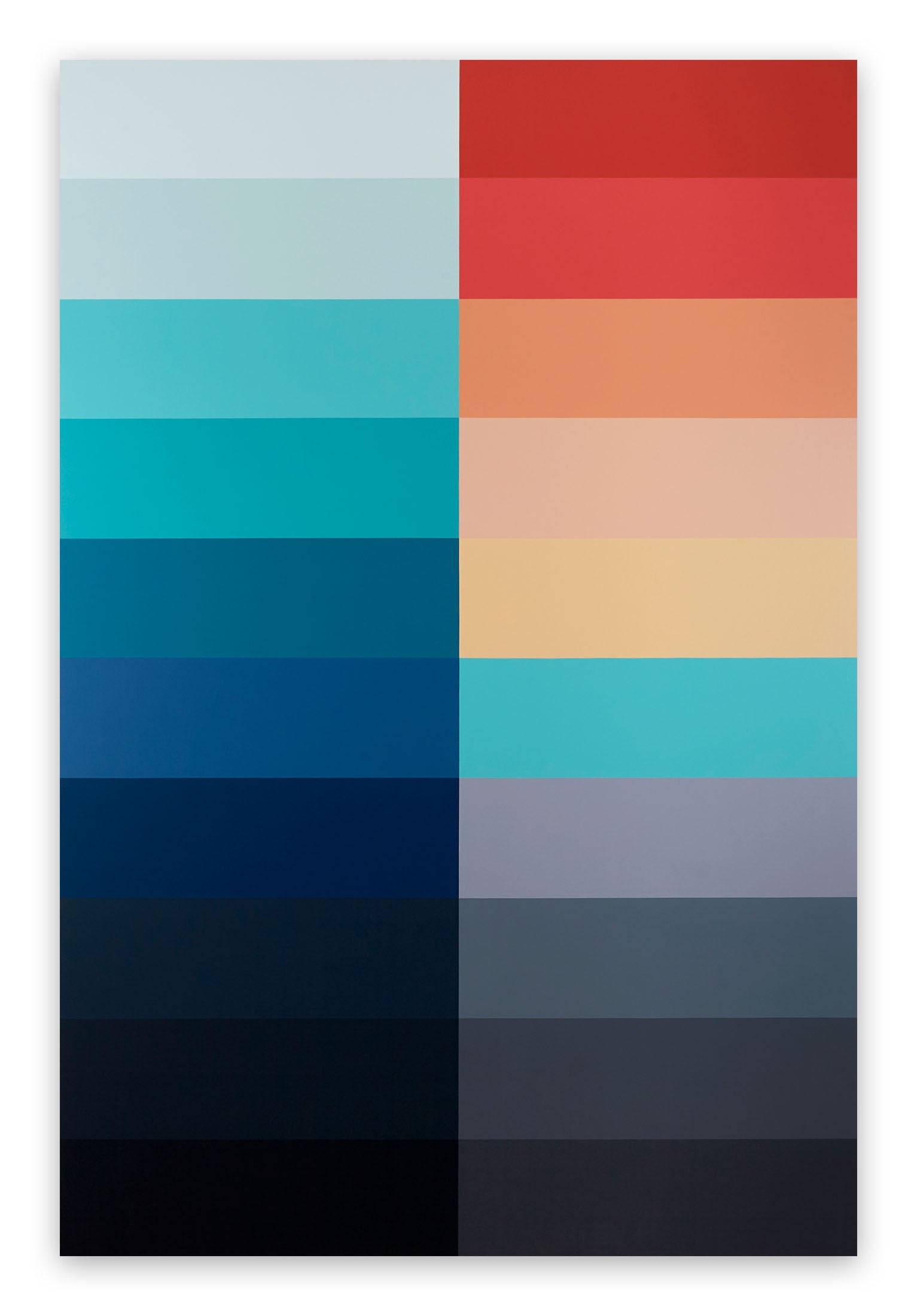 Emotional Color Field 2 by Lee Kyong, 2021