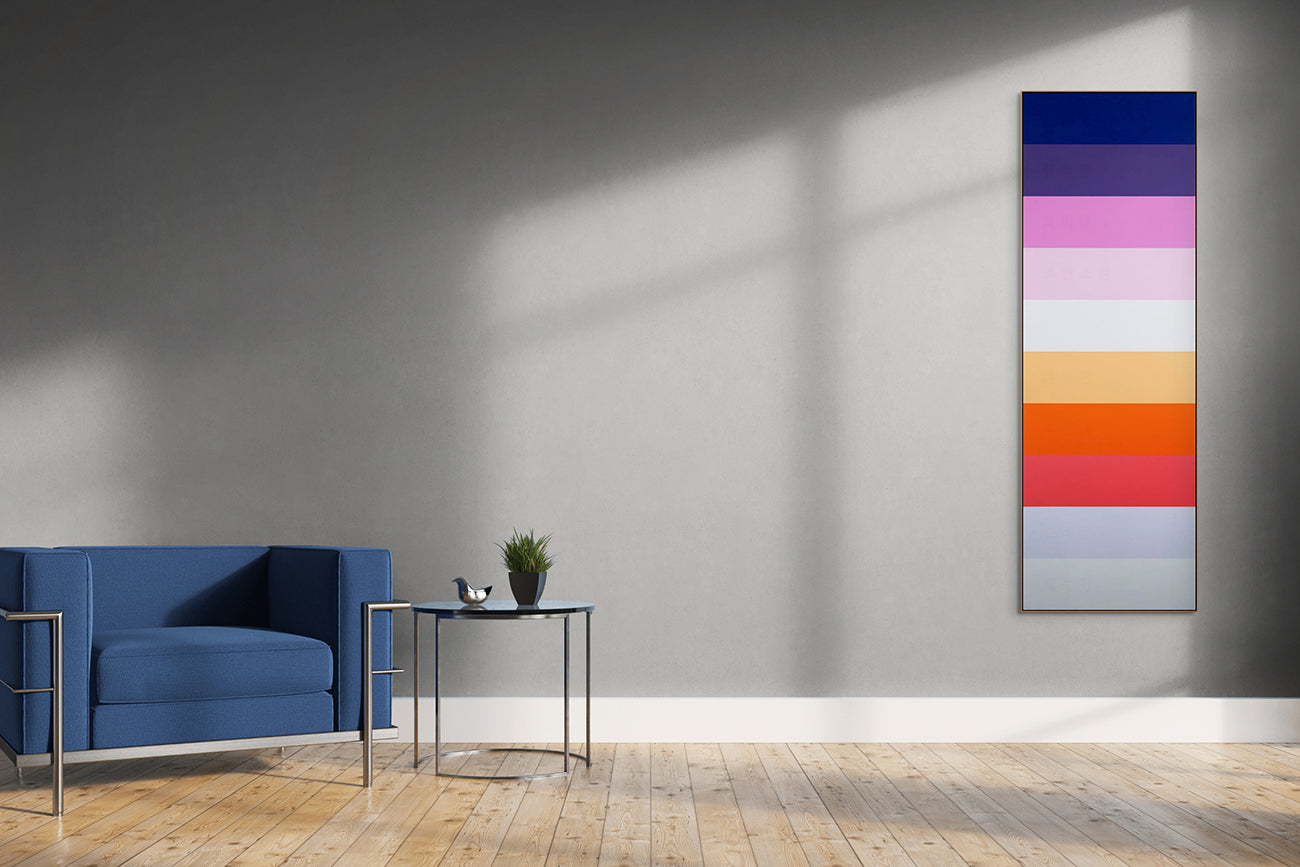 Artwork by Lee Kyong, Emotional Color Field 6, Made of Acrylic on canvas 
