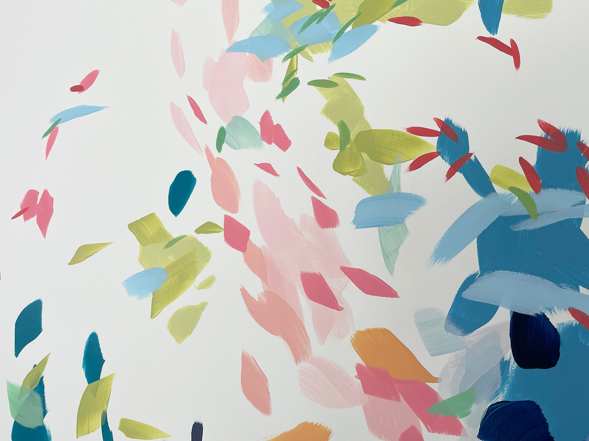 Artwork by Lee Kyong, Record of Undefined Color 23, Made of Acrylic on canvas 