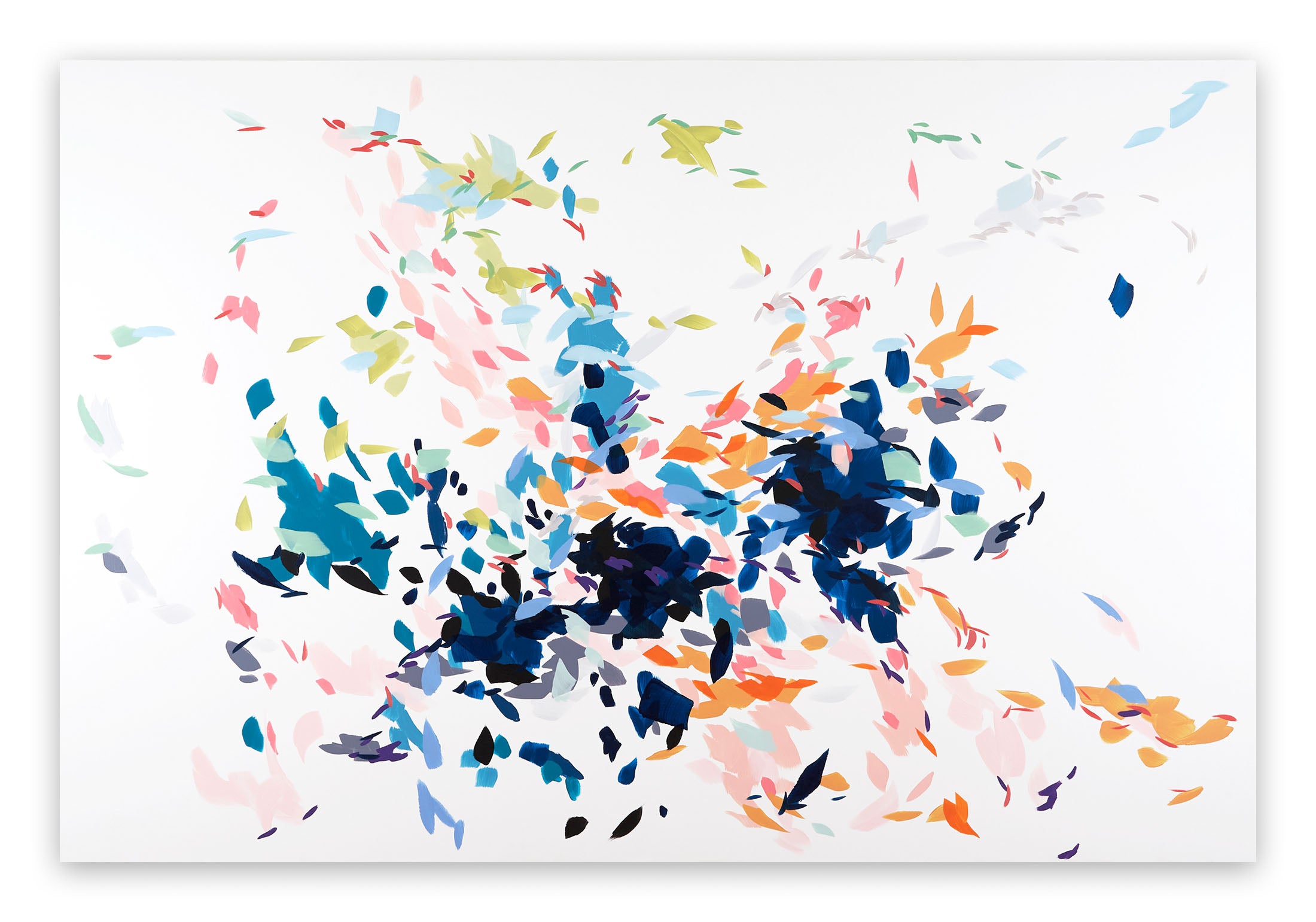 Artwork by Lee Kyong, Record of Undefined Color 23, Made of Acrylic on canvas 
