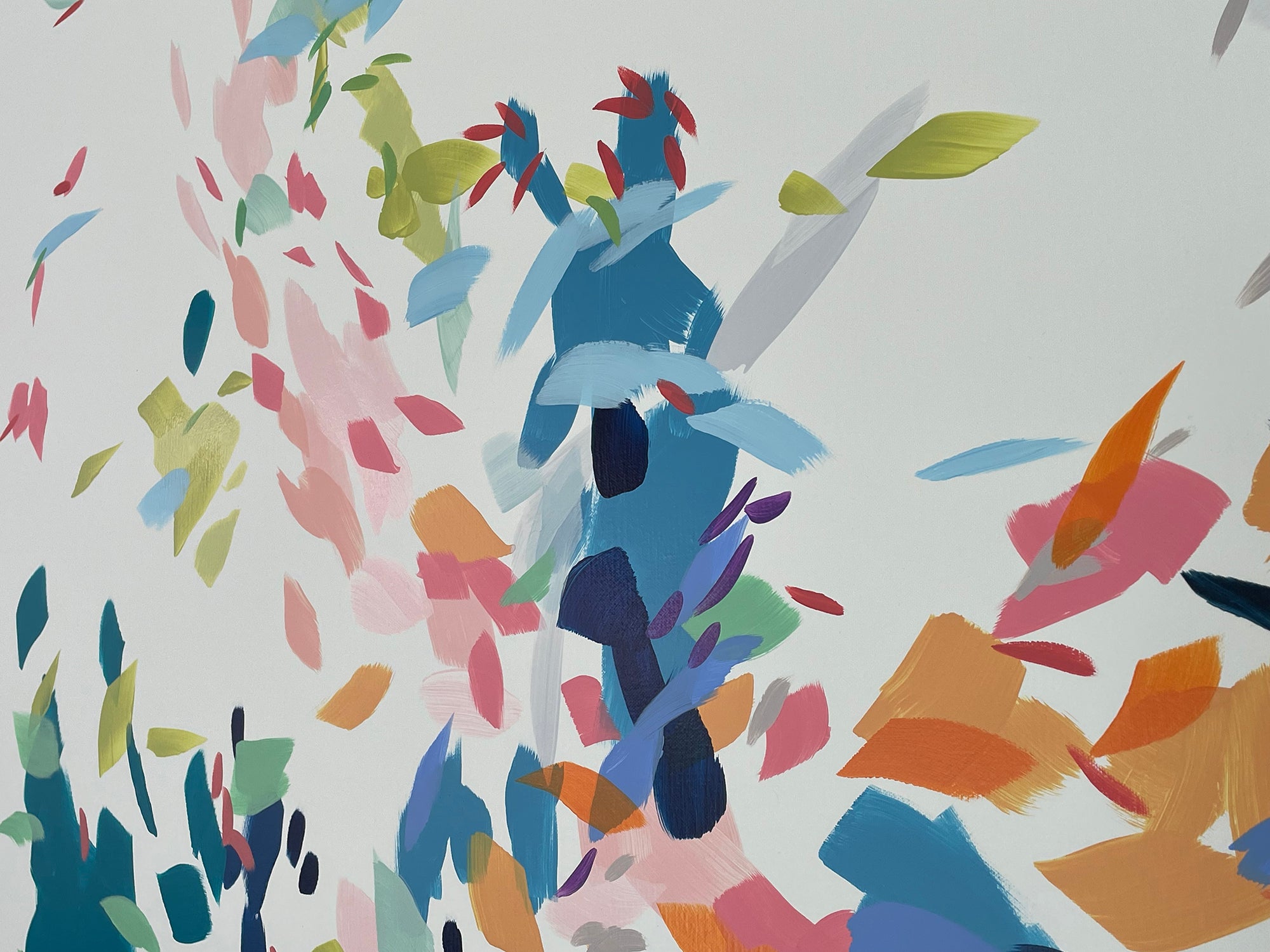 Artwork by Lee Kyong, Record of Undefined Color 23, Made of Acrylic on canvas 