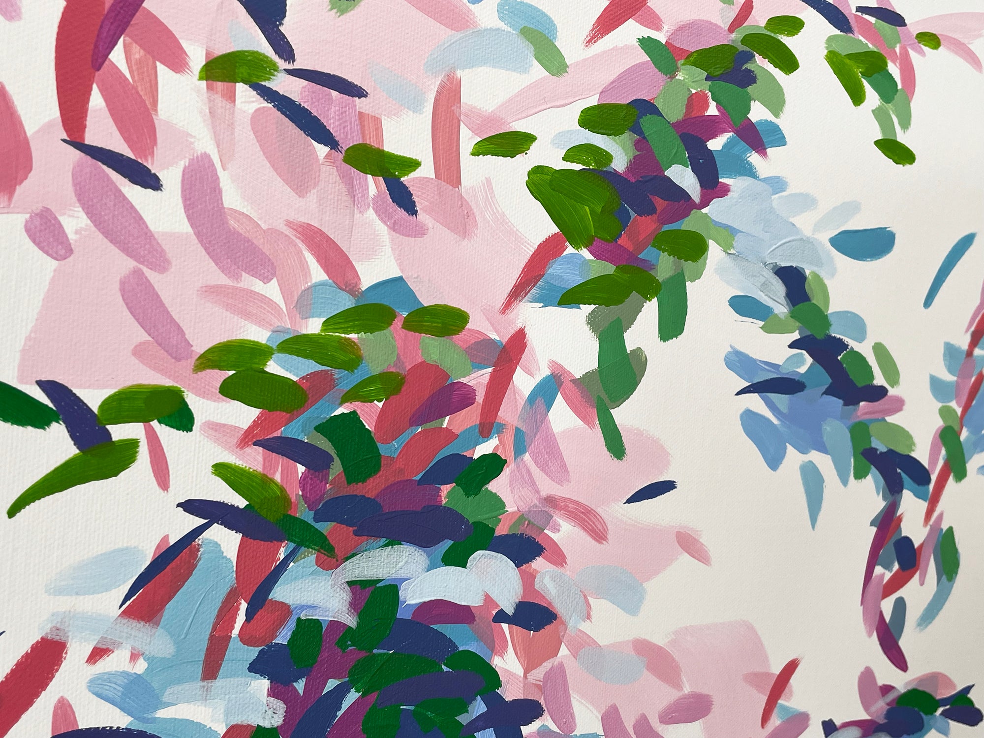Artwork by Lee Kyong, Record of Undefined Color 25, Made of Acrylic on canvas 