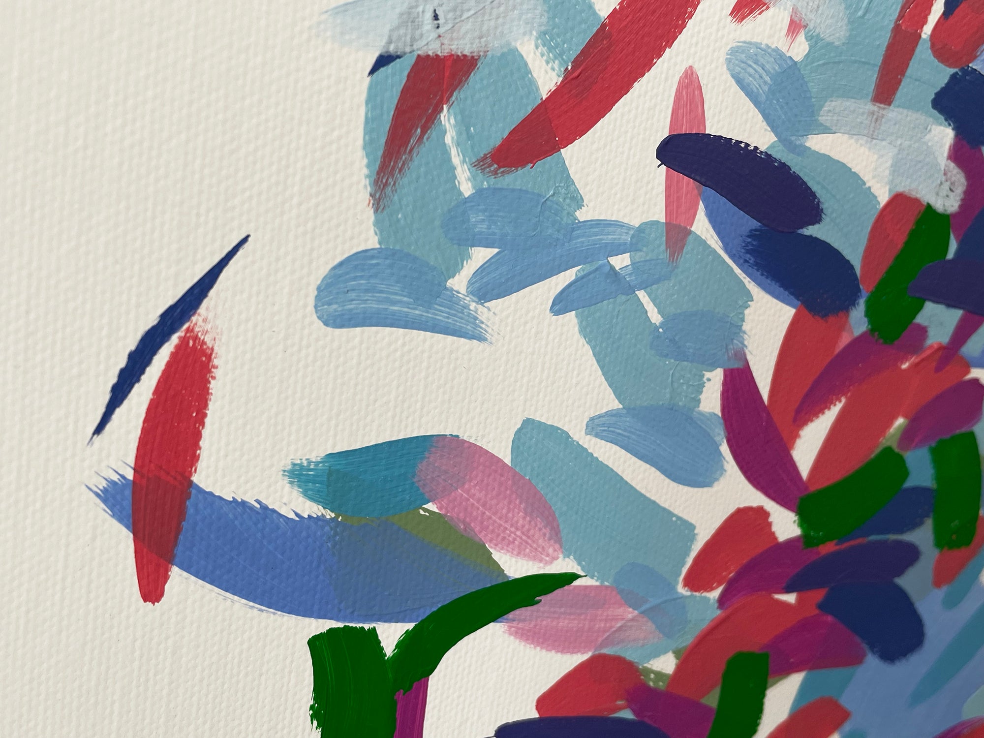 Artwork by Lee Kyong, Record of Undefined Color 25, Made of Acrylic on canvas 