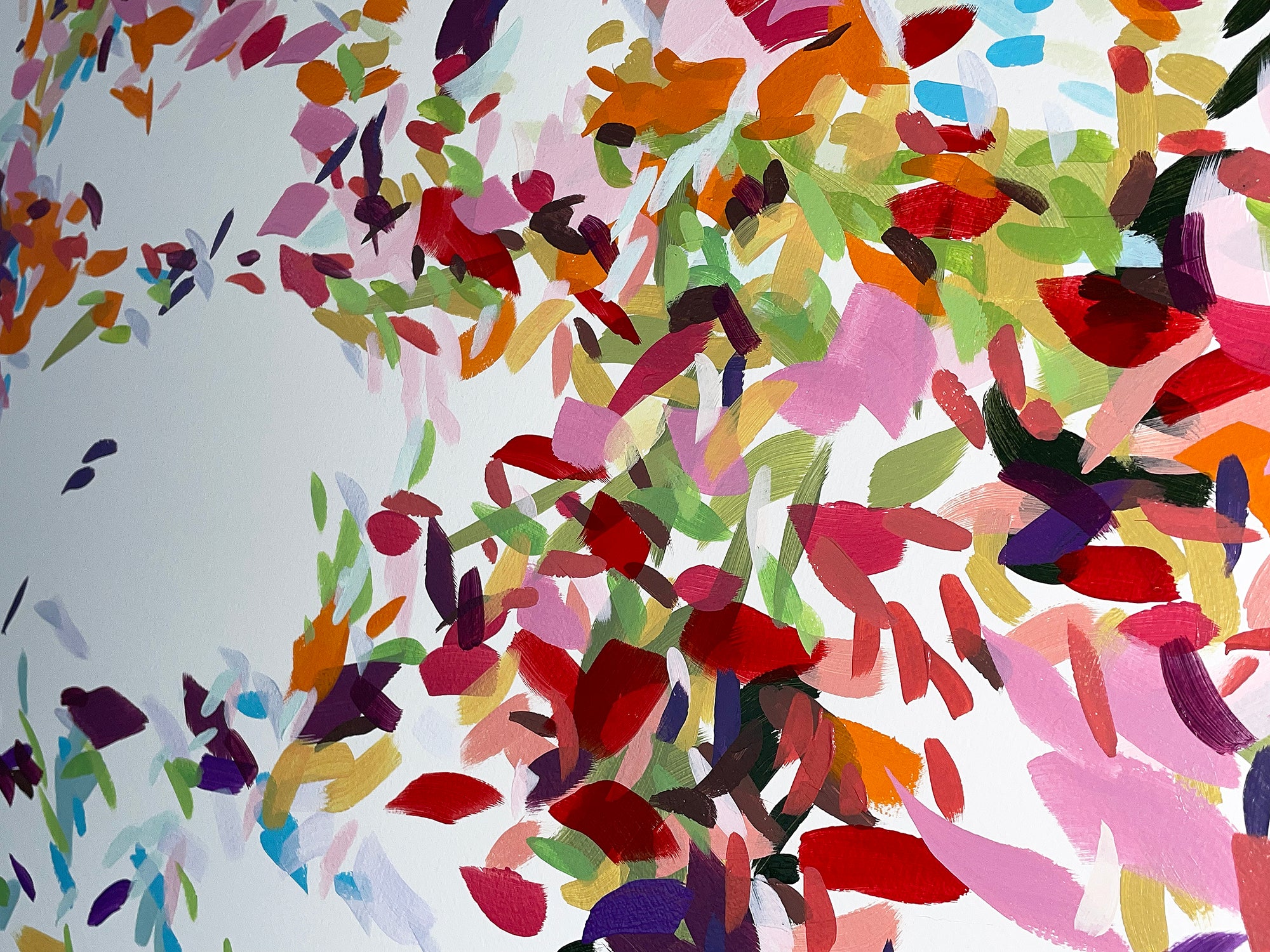 Artwork by Lee Kyong, Record of Undefined Color 30, Made of Acrylic on canvas 