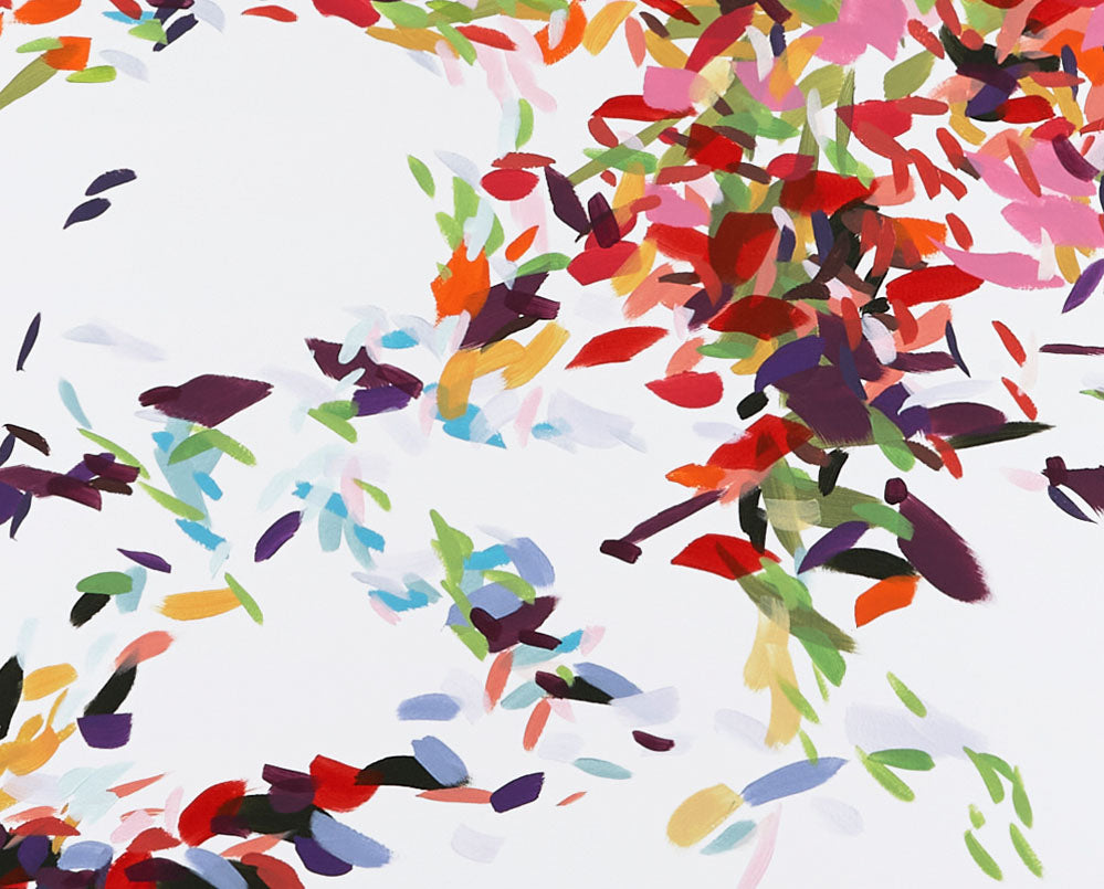 Artwork by Lee Kyong, Record of Undefined Color 30, Made of Acrylic on canvas 