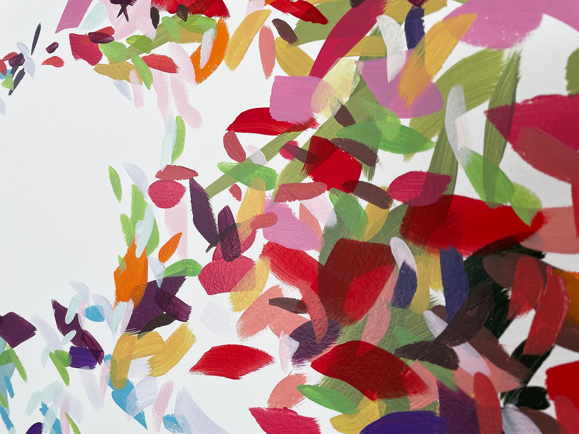 Artwork by Lee Kyong, Record of Undefined Color 30, Made of Acrylic on canvas 