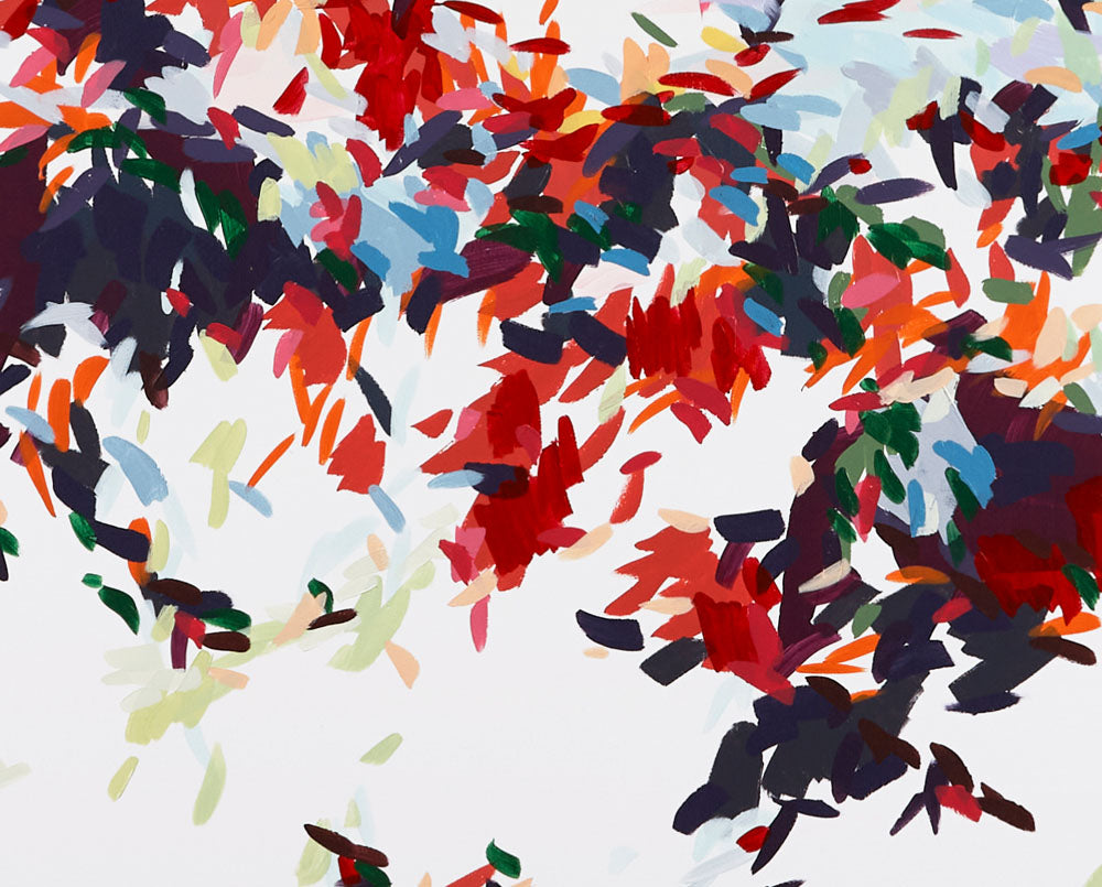 Artwork by Lee Kyong, Record of Undefined Color 33, Made of Acrylic on canvas 