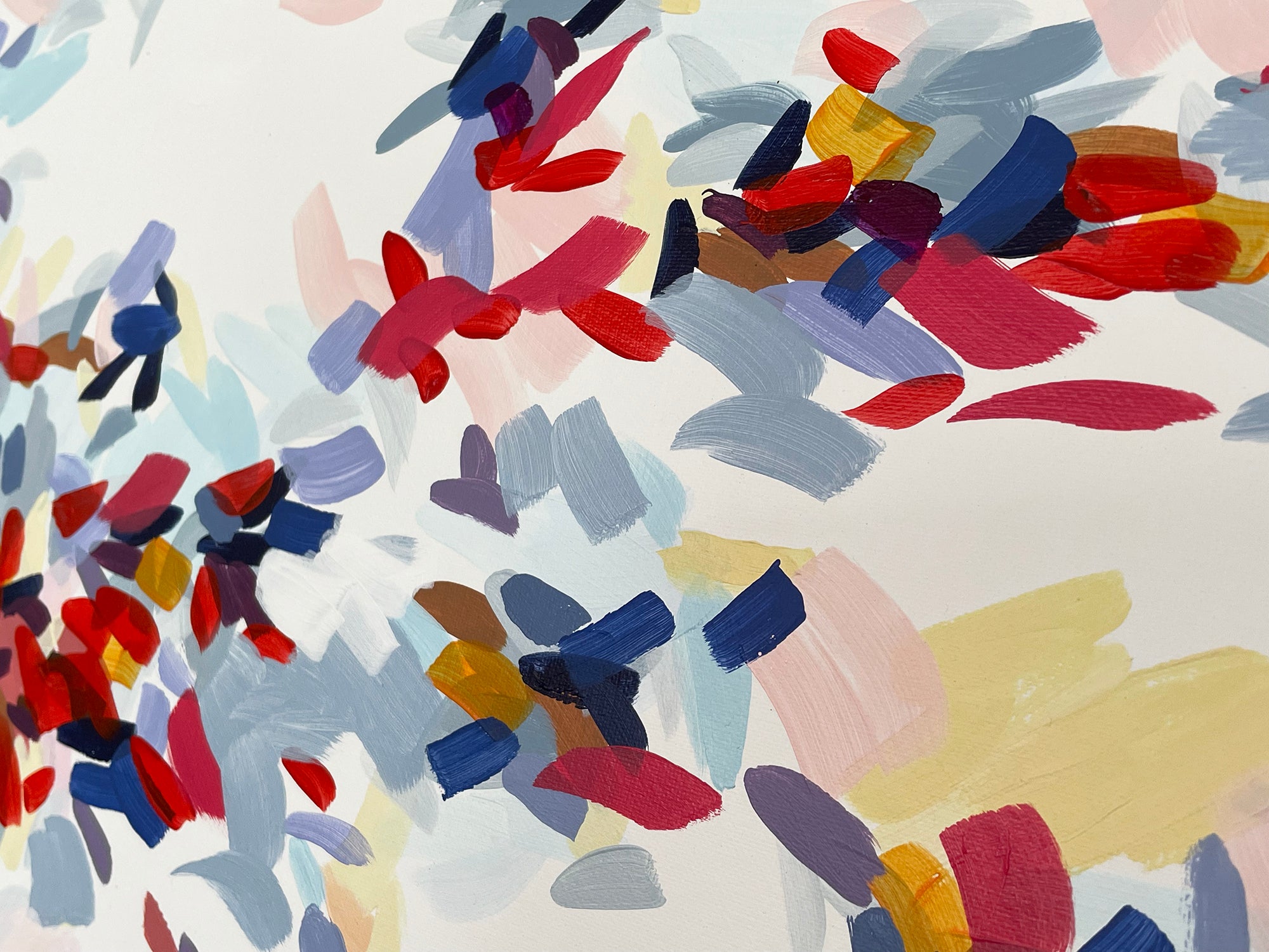 Artwork by Lee Kyong, Record of Undefined Color 34, Made of Acrylic on canvas 