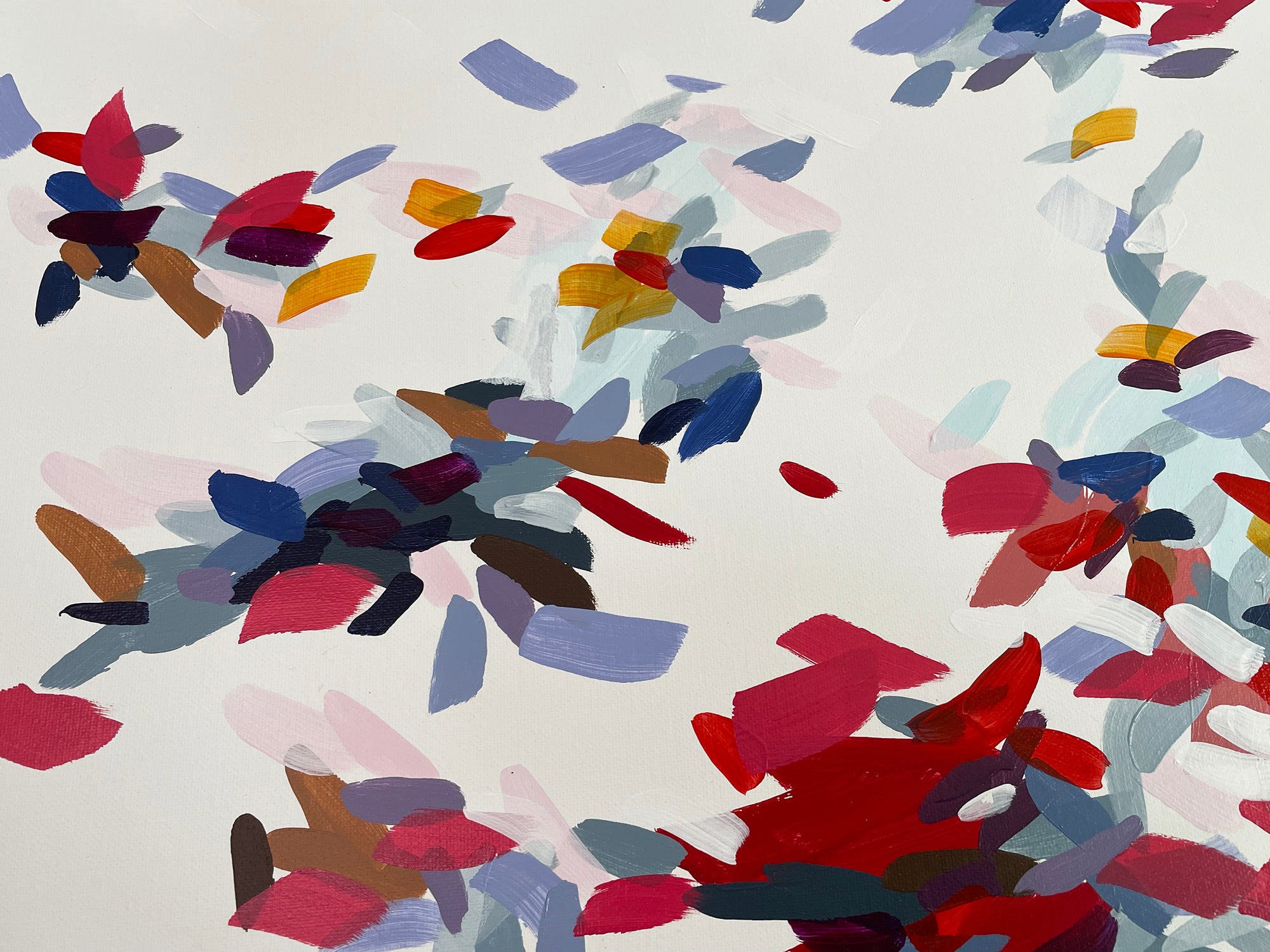 Artwork by Lee Kyong, Record of Undefined Color 34, Made of Acrylic on canvas 