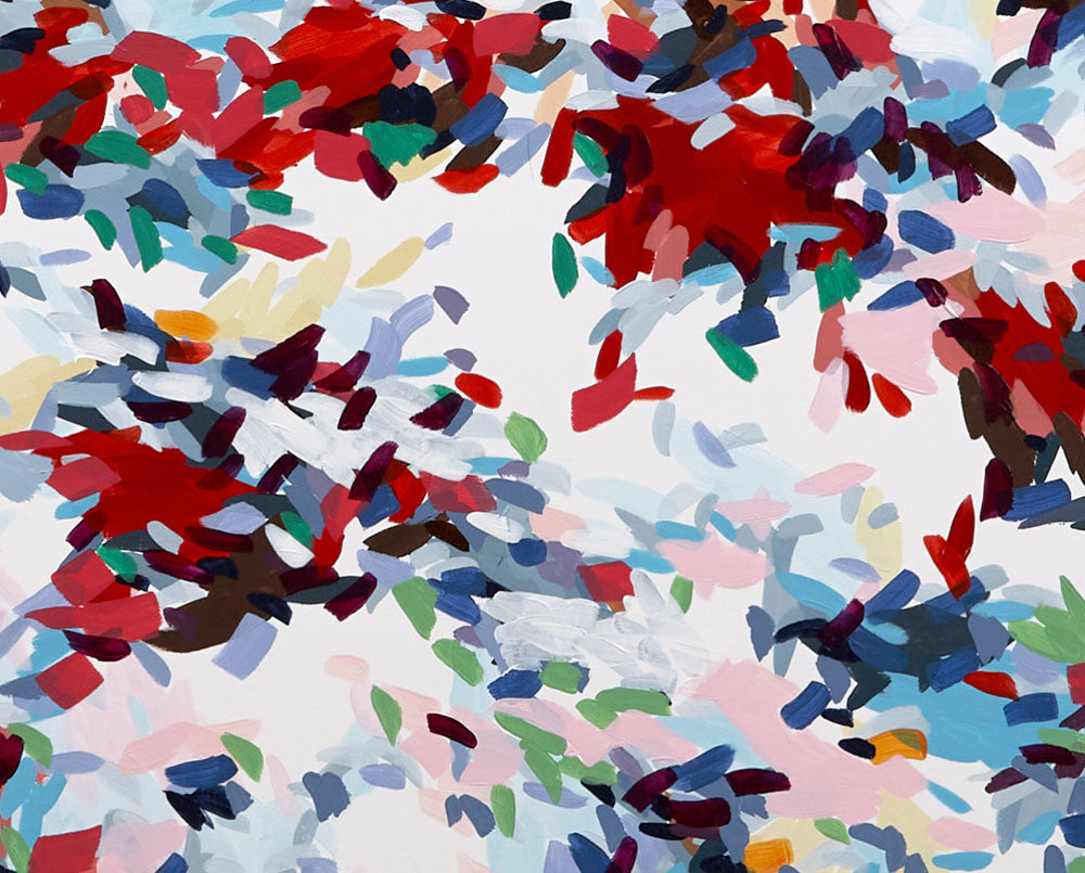 Artwork by Lee Kyong, Record of Undefined Color 34, Made of Acrylic on canvas 
