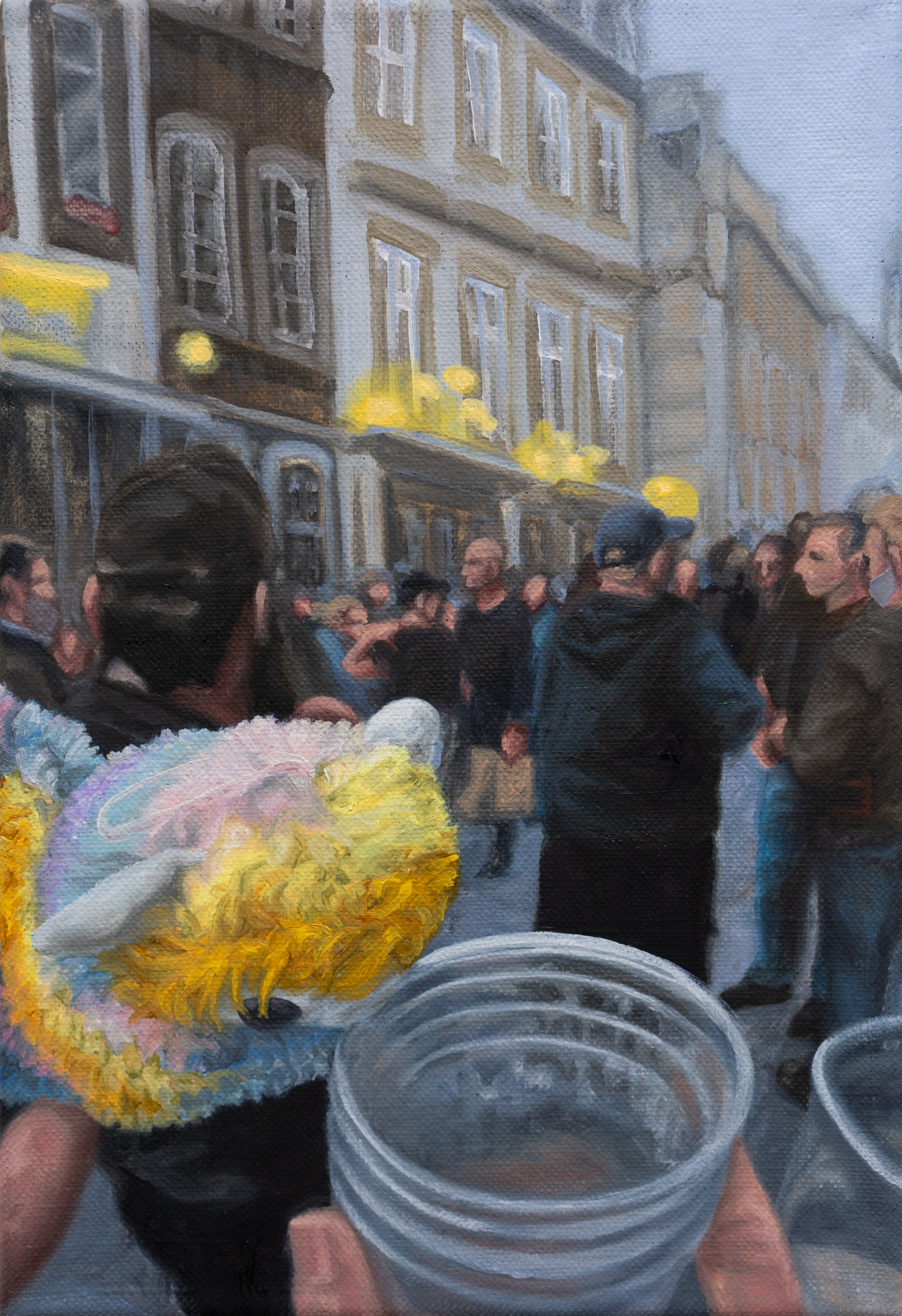 Artwork by Lara Rottinghaus, 09. Mai '20, Made of Oil on linen 